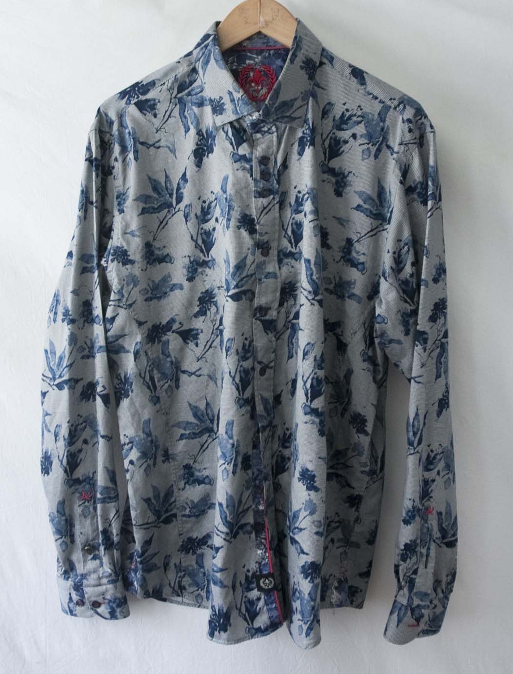 Au Noir Au Noir Shirt Floral Size 5 / L Size US L / EU 52-54 / 3 - 1 Thumbnail