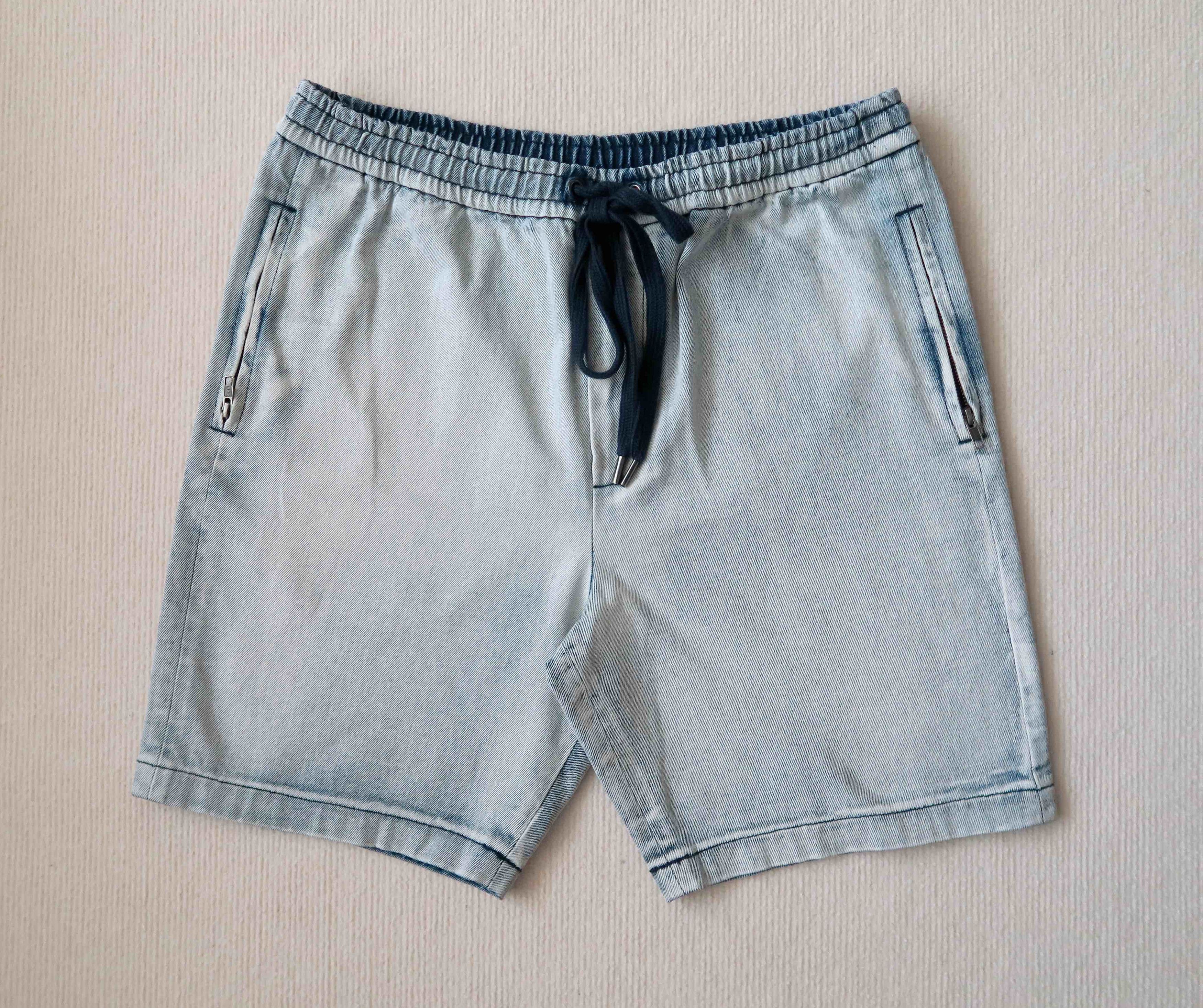 3.1 Phillip Lim 3.1 Phillip Lim Washed Faded Denim Jeans Shorts Size US 34 / EU 50 - 1 Thumbnail