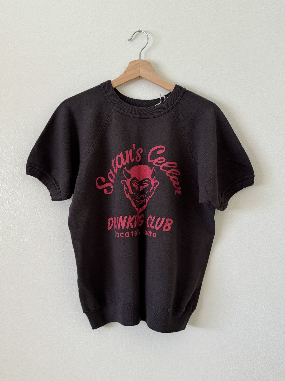image of Warehouse - NWT Warehouse Lot 4084 Satan's Cellar Sweatshirt in Black, Men's (Size Medium)