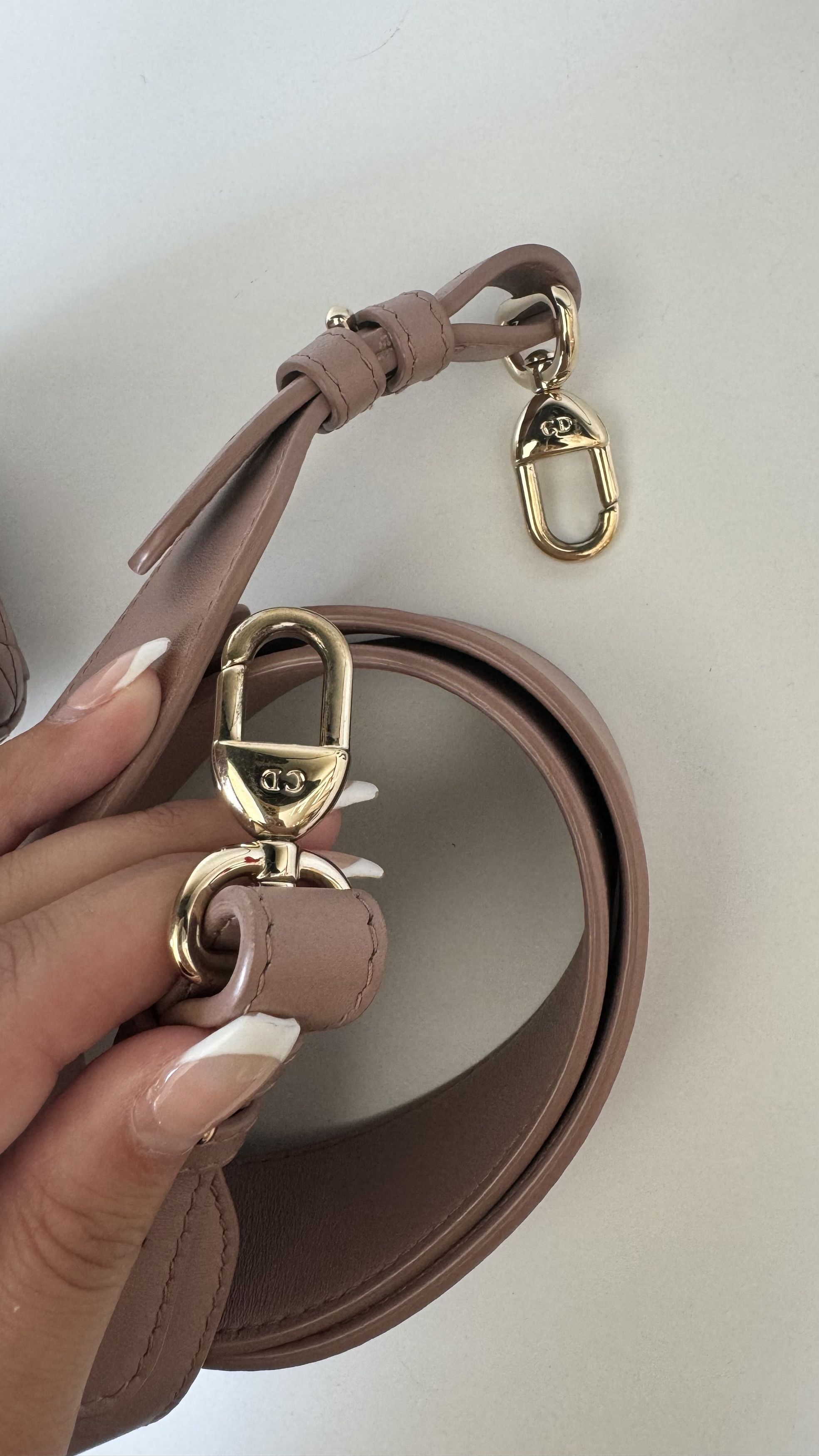 Dior DIOR Small Lady Dior My ABCDior Bag - Cannage Lambskin Size ONE SIZE - 18 Thumbnail