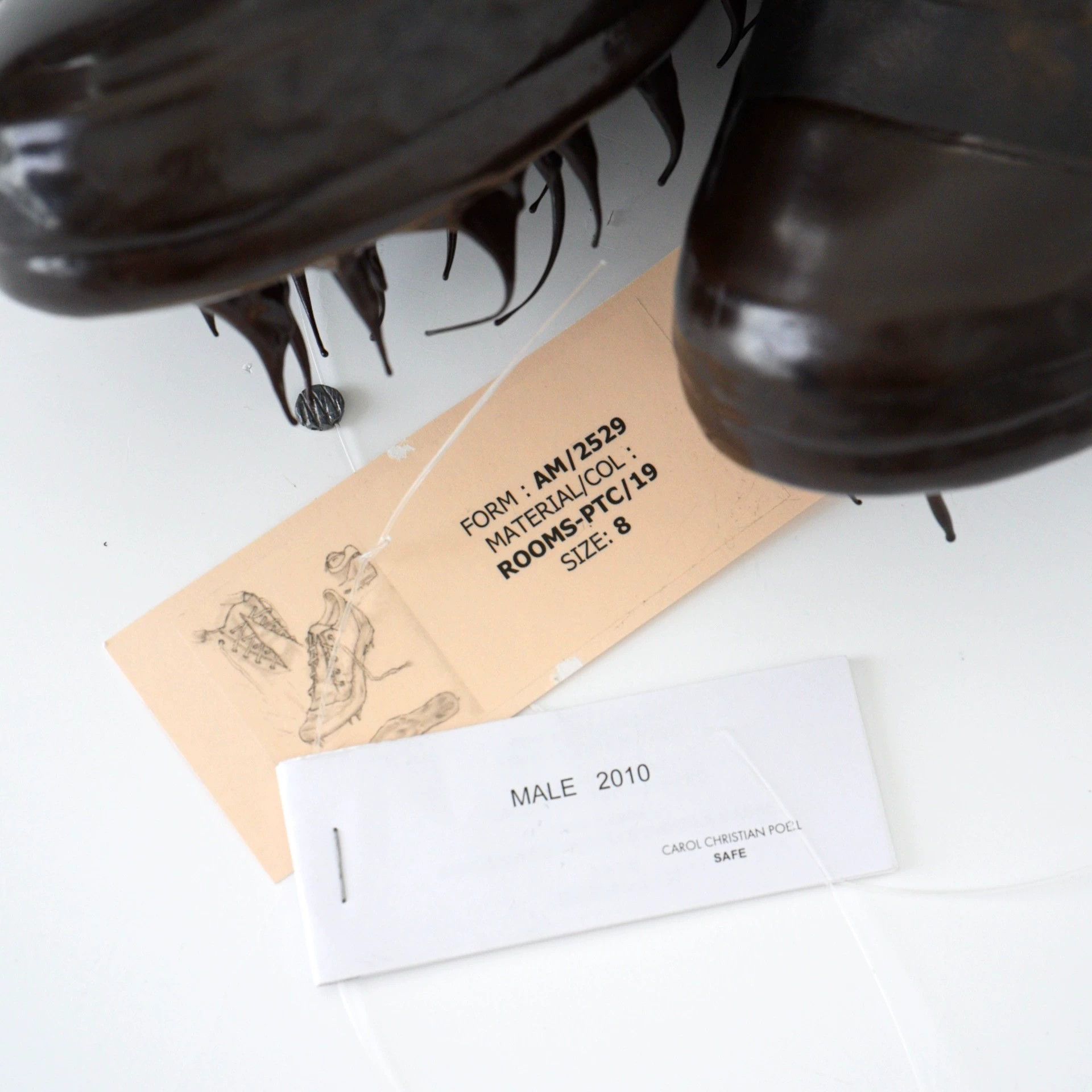 Carol Christian Poell CCP AM2529 19 slow tan 8 new complete rare Size US 8 / EU 41 - 6 Thumbnail