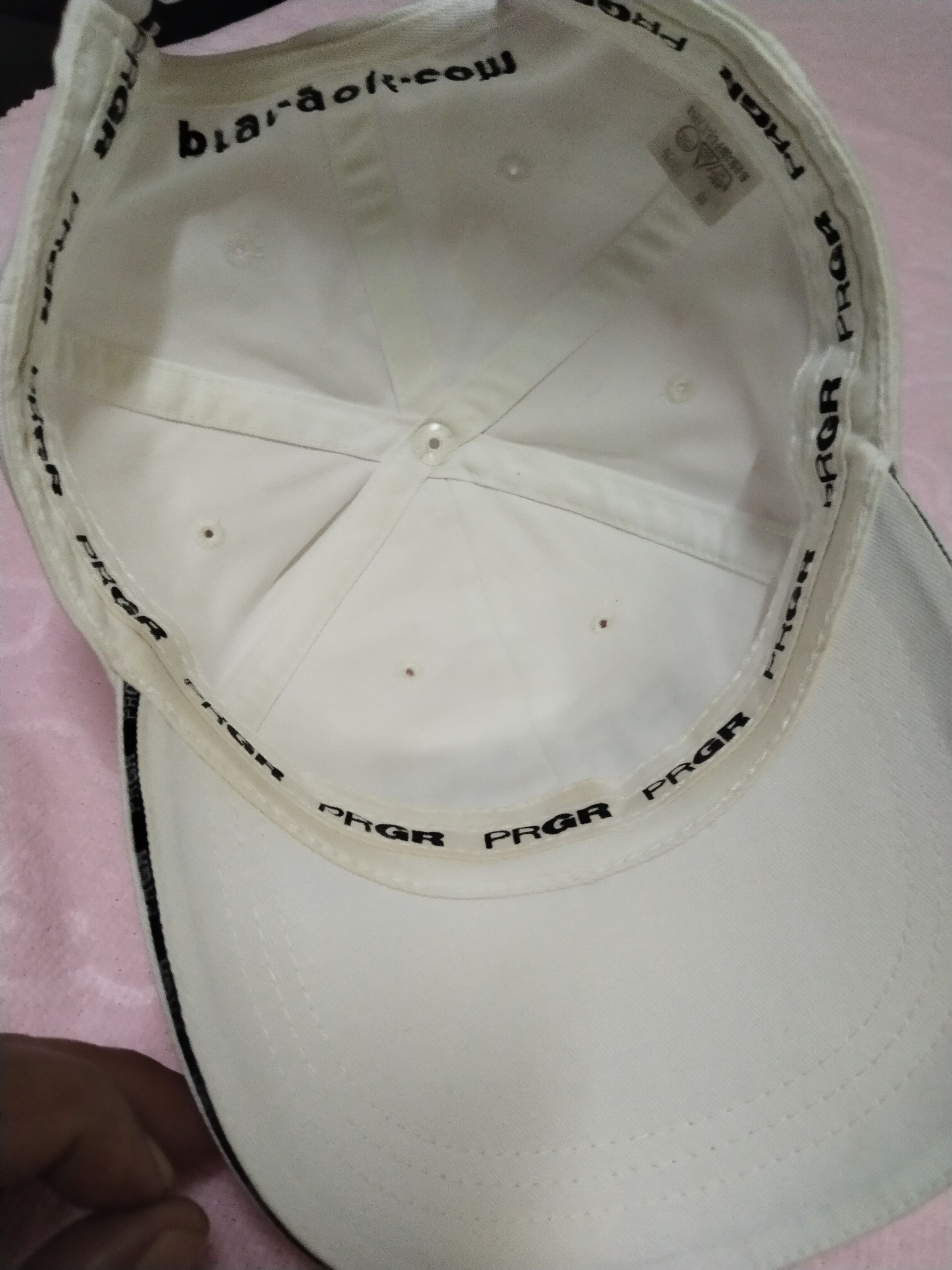 Japanese Brand PRGR GOLF POLO CAP Size ONE SIZE - 4 Thumbnail