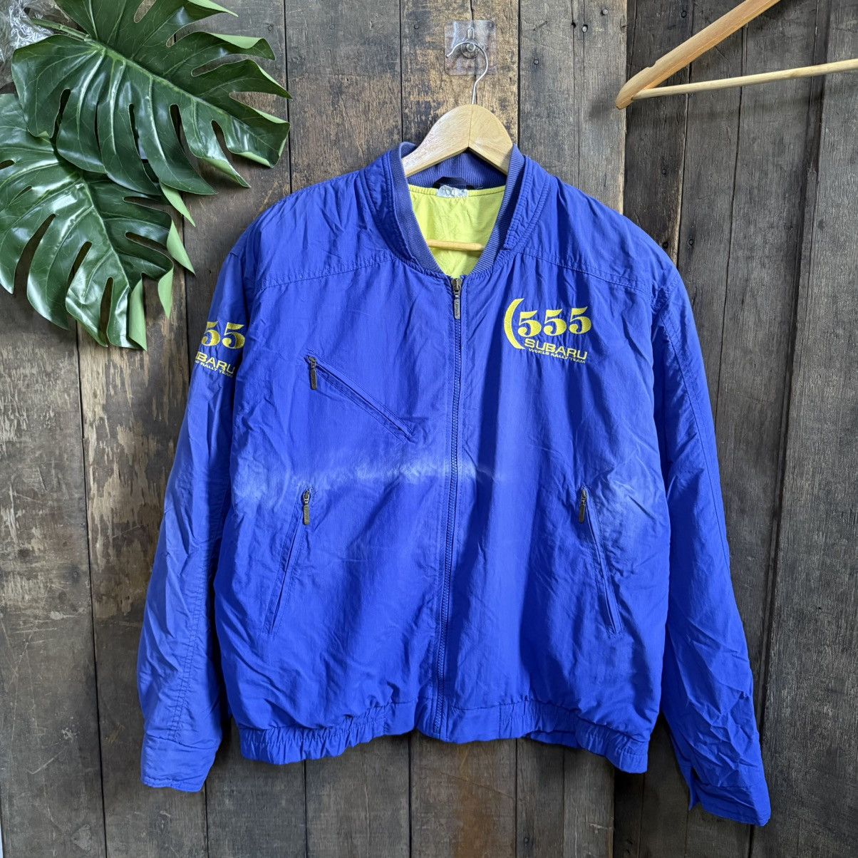 Vintage Vintage Subaru 555 Bomber Jacket Size US L / EU 52-54 / 3 - 1 Thumbnail