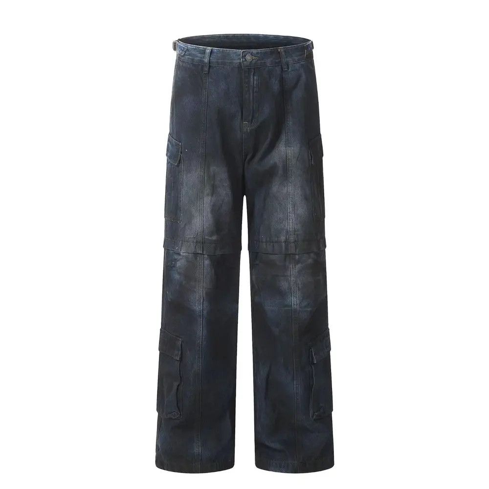 Japanese Brand × Jean Vintage Hip Hop Street Harajuku Jeans Size US 33 - 4 Thumbnail