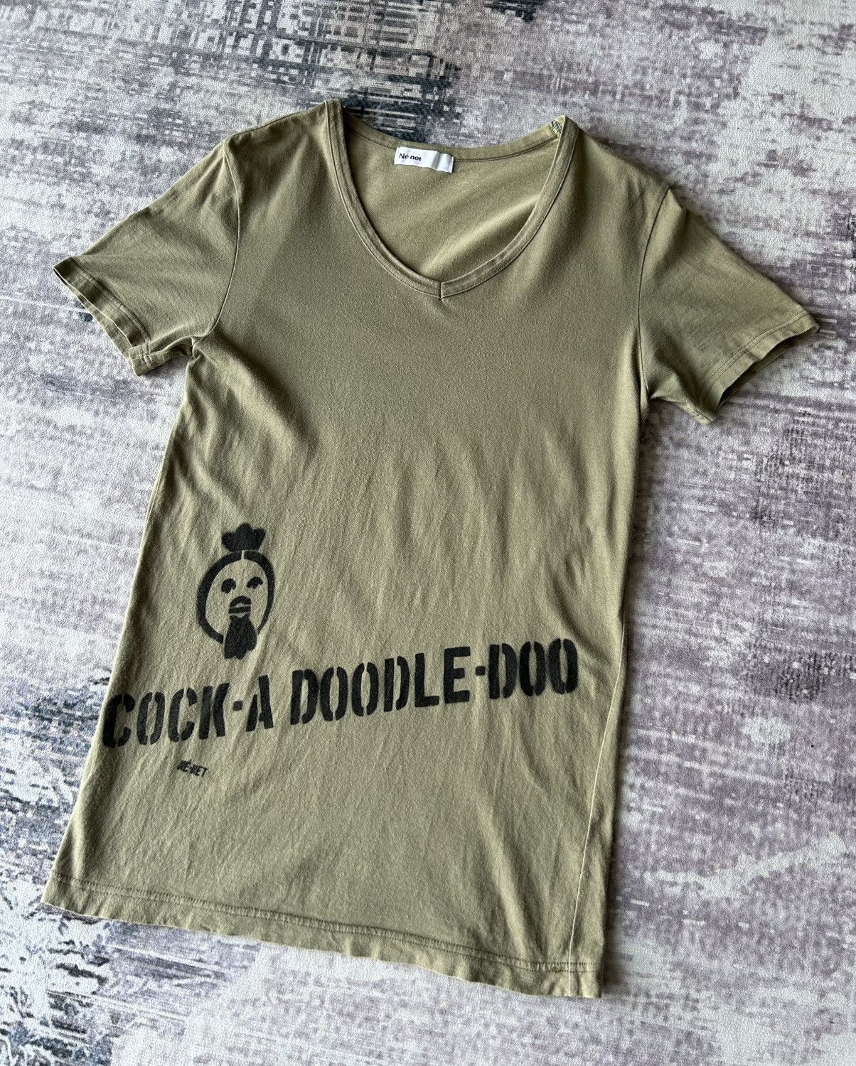 Ne-Net Ne net Cock Doodle Doo Tshirt Size US XS / EU 42 / 0 - 2 Thumbnail