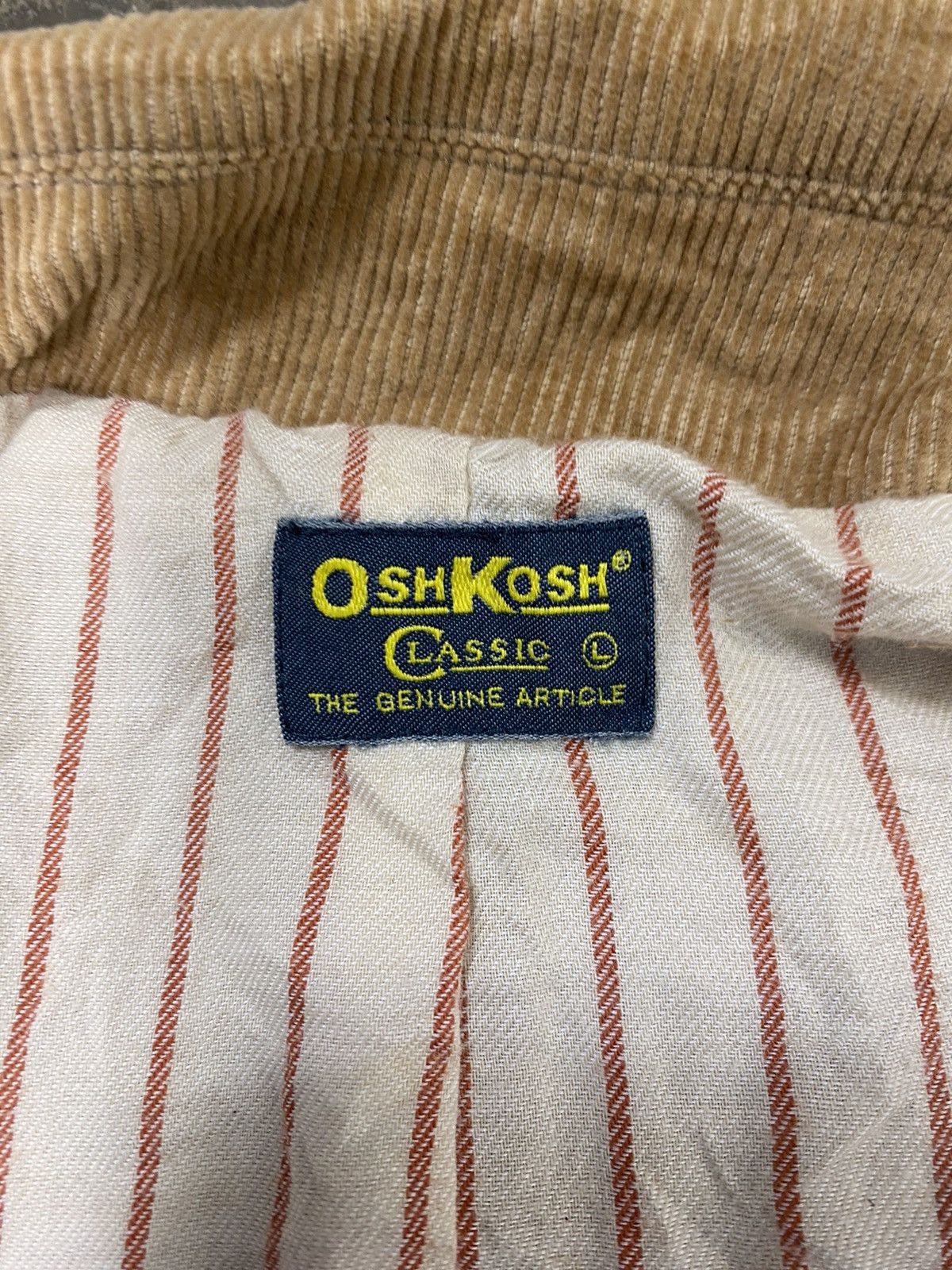 Oshkosh × Vintage A13 Oshkosh Classic Double Breasted Curduroy Jacket Size US M / EU 48-50 / 2 - 13 Thumbnail