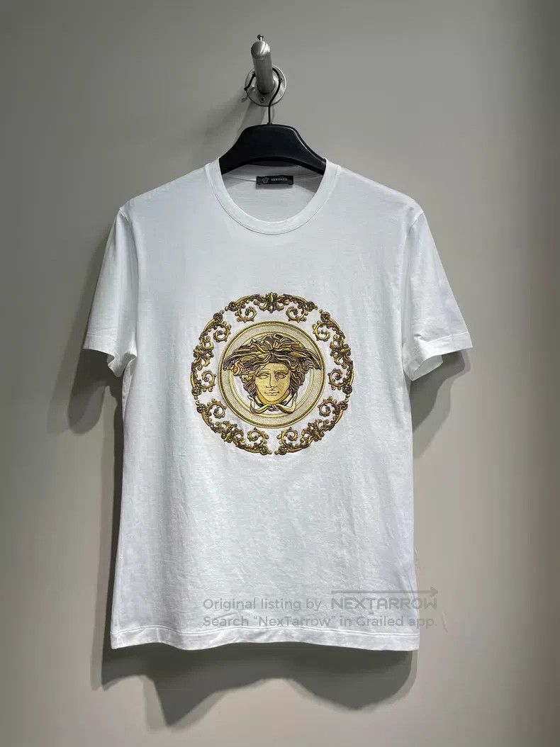 Versace Versace Medusa white short-sleeved T-shirt Size US S / EU 44-46 / 1 - 1 Thumbnail