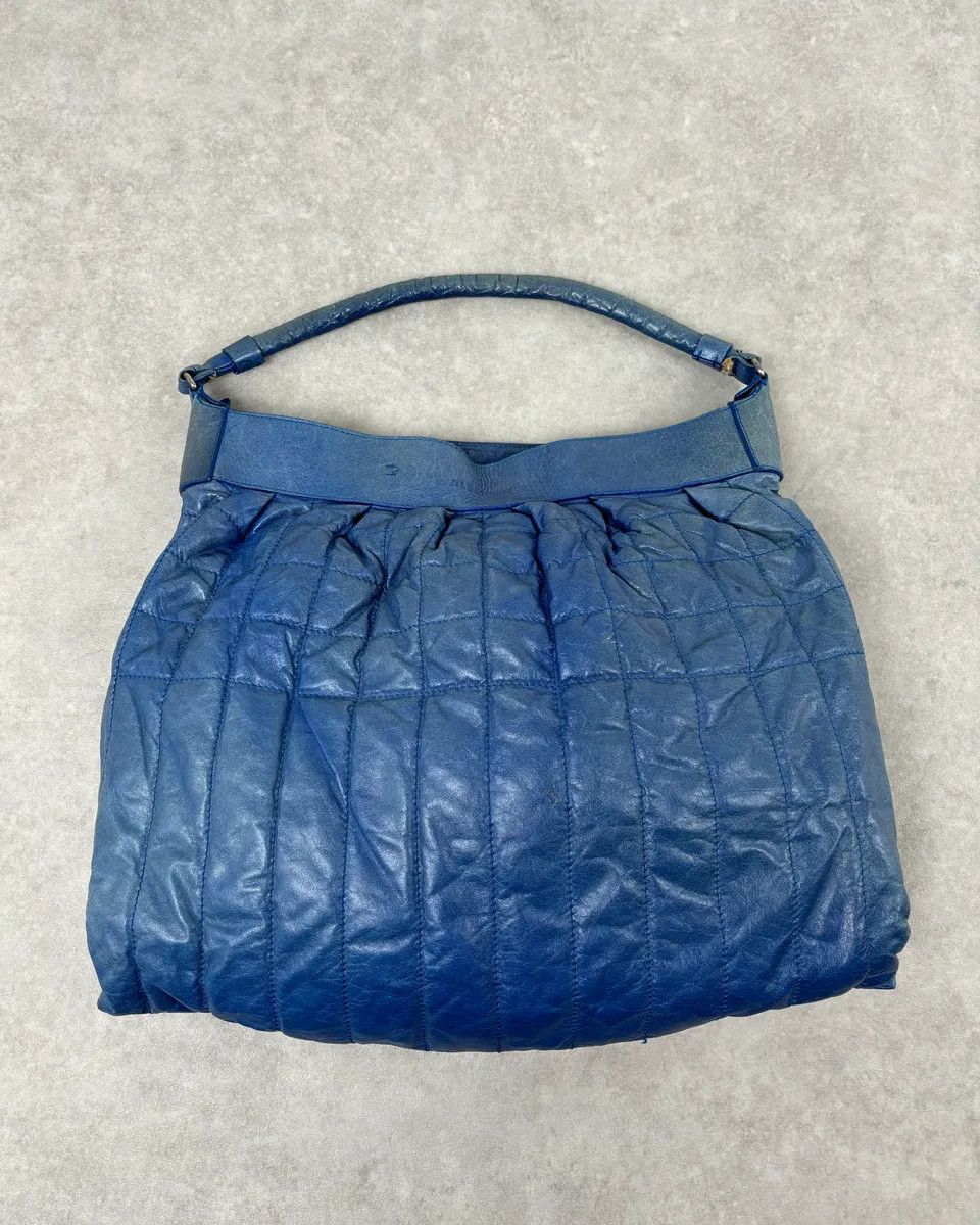 Jil Sander Jil Sander Blue Leather Handle Bag Size ONE SIZE - 1 Thumbnail