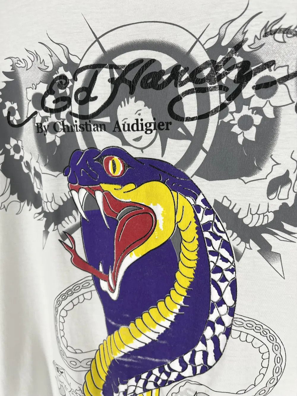 Ed Hardy Vintage Y2k Ed Hardy T-Shirt Size XL Size US XL / EU 56 / 4 - 10 Thumbnail