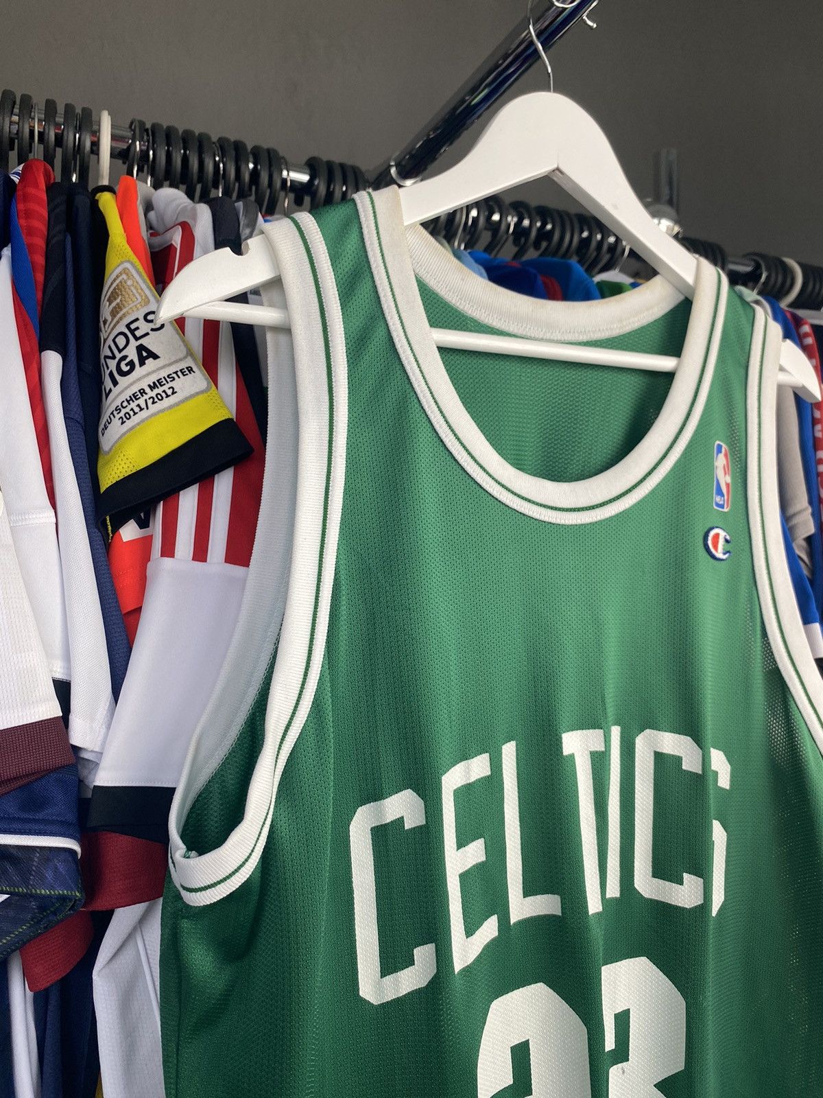 Champion Vintage 90's Authentic Champion Larry Bird Celtics Jersey Size US L / EU 52-54 / 3 - 3 Thumbnail