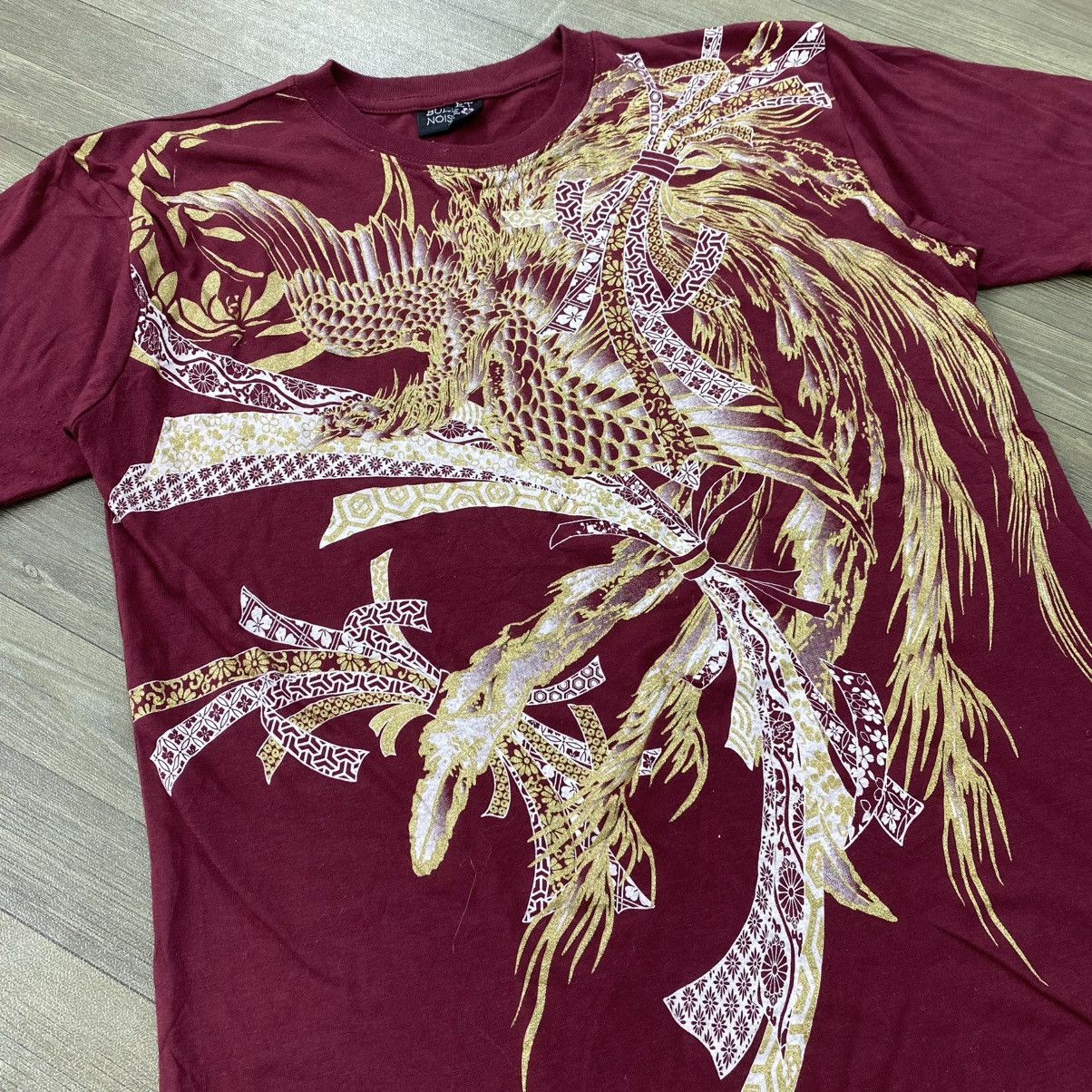 Bullet Noise 2000s Bullet Noise Phoenix Bird Karakuri Tamashii Style Tee Size US L / EU 52-54 / 3 - 3 Thumbnail