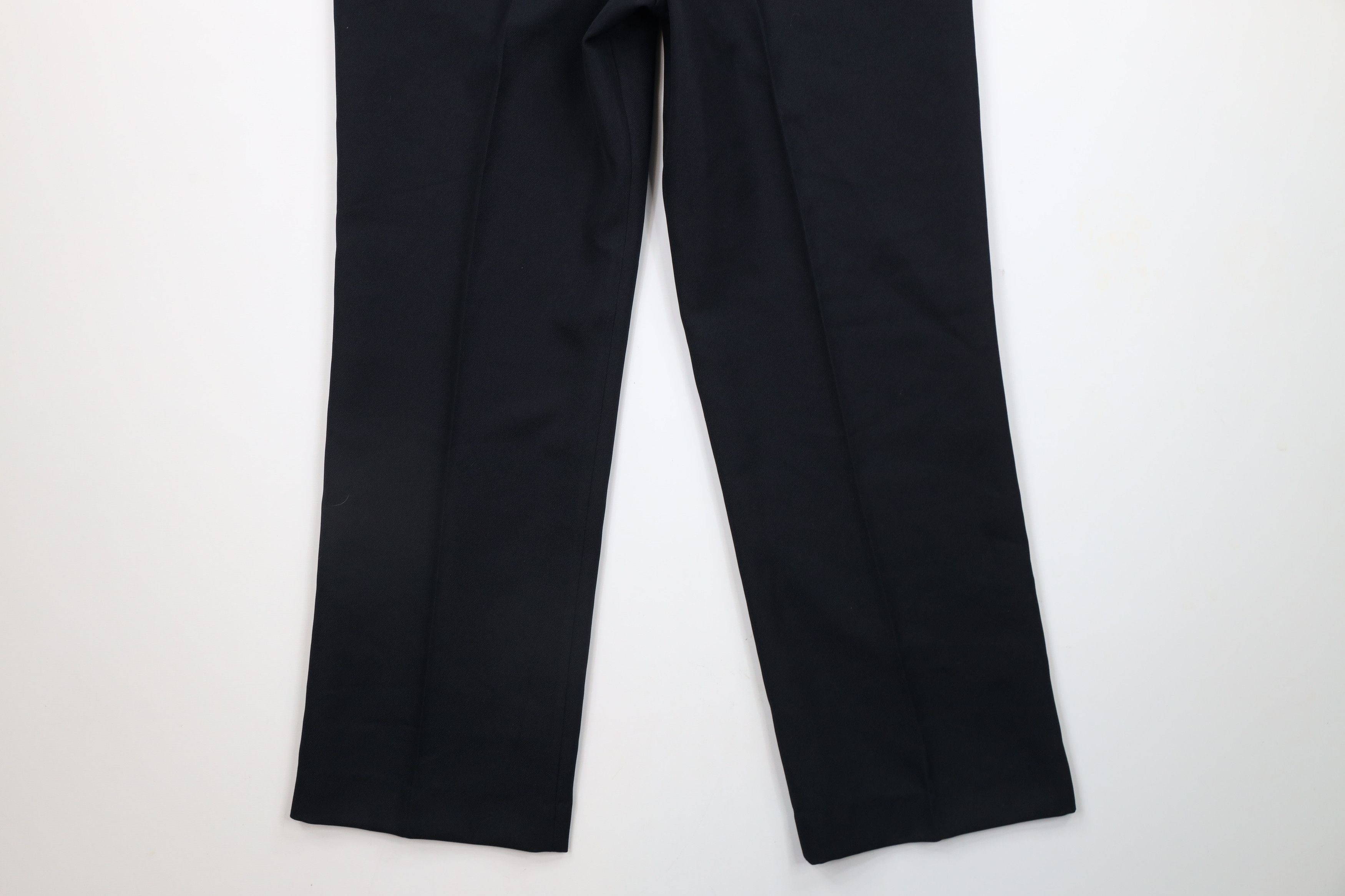 Vintage Deadstock Vintage 90s Streetwear Wide Leg Uniform Pants Blue Size US 32 / EU 48 - 10 Thumbnail