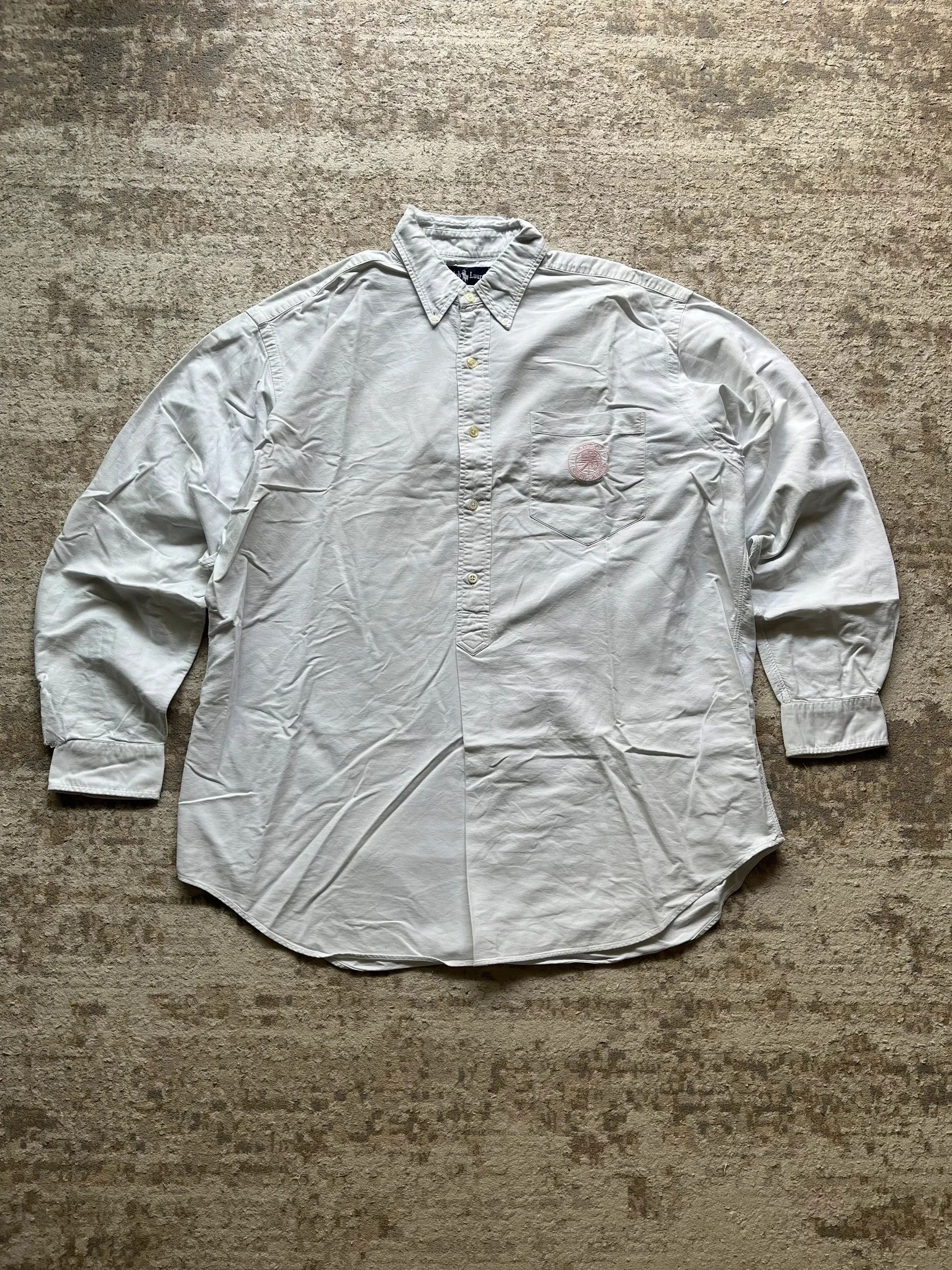 Polo Ralph Lauren OG Polo Ralph Lauren Sz L Rose Pink Cookie Vintage 90s Size US L / EU 52-54 / 3 - 1 Thumbnail