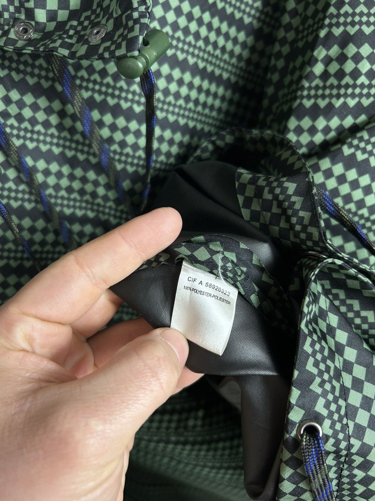 Christian Lacroix Christian Lacroix x La Redoute Geometric Pattern Rain Poncho Size US L / EU 52-54 / 3 - 10 Thumbnail