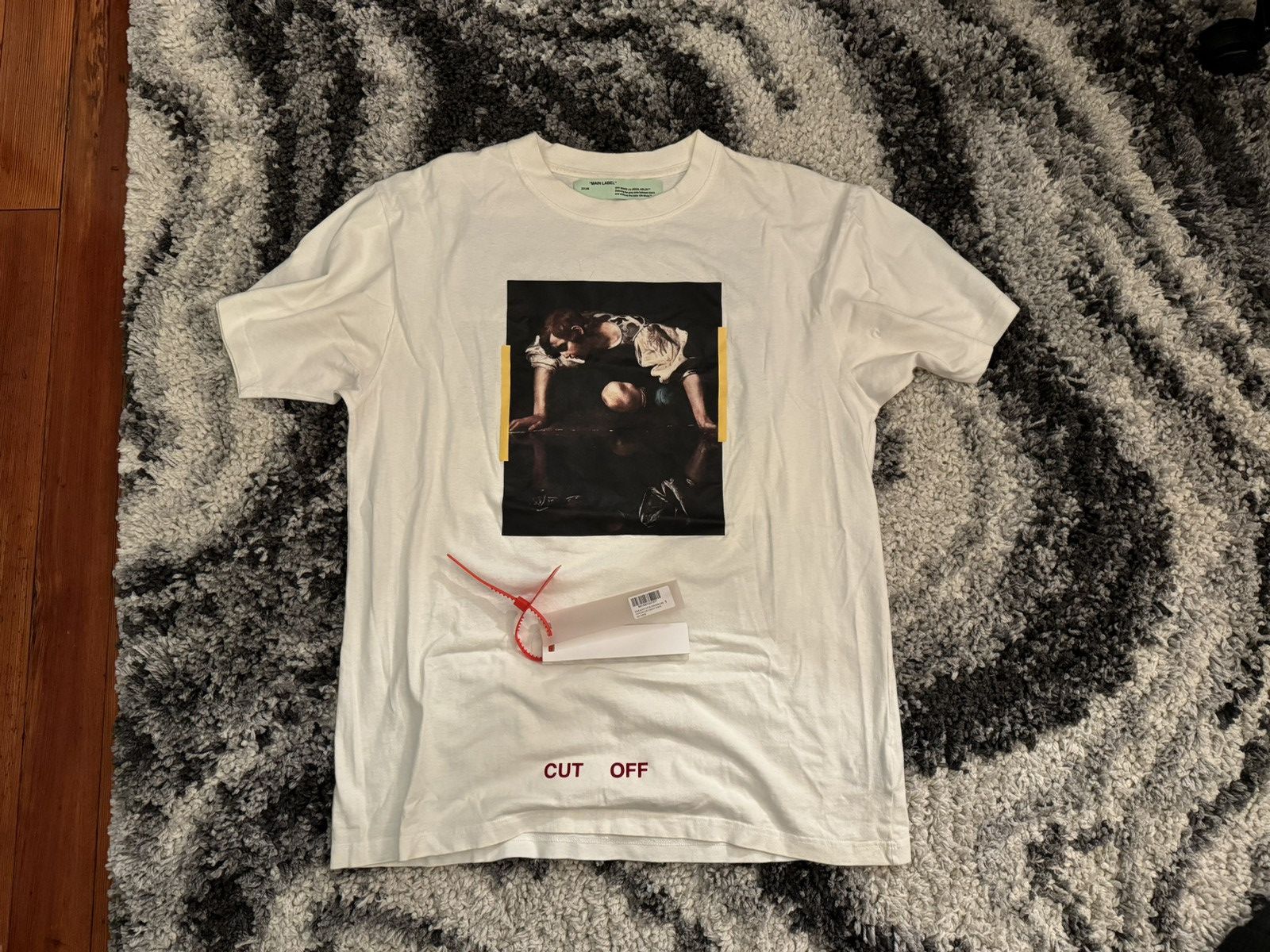 Off White Off White Narciso S S White Tee Grailed