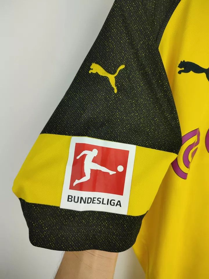 Puma Chris#33 Bundesliga 2018-19 Borussia Dortmund Kit Soccer Size US L / EU 52-54 / 3 - 2 Thumbnail
