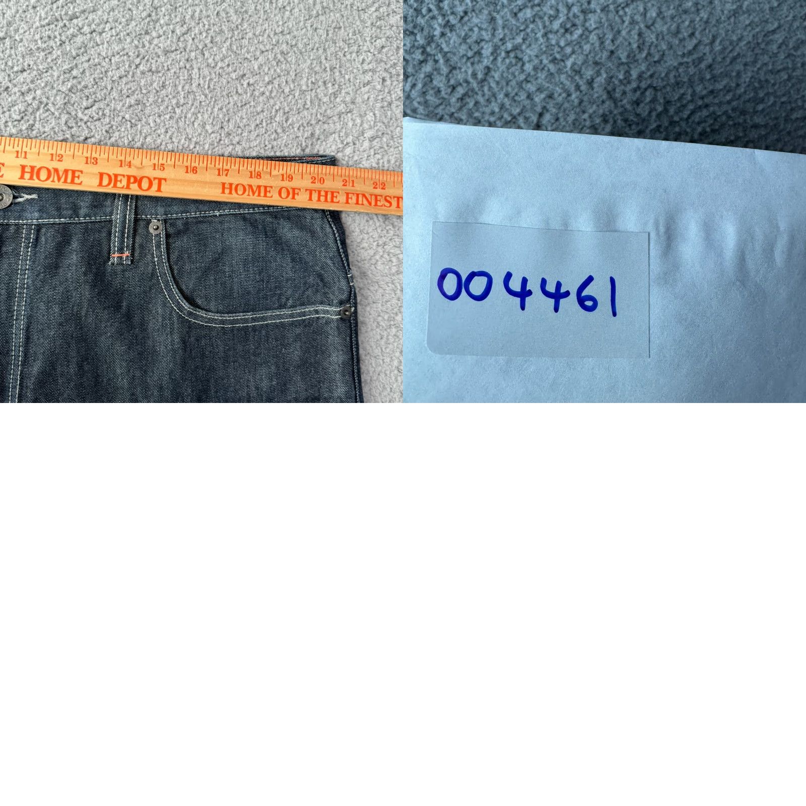 Sean John VINTAGE Sean John Jeans Mens 42 Tall Black Baggy Denim Pants Grunge Hip Hop 90s Size US 41 - 9 Thumbnail