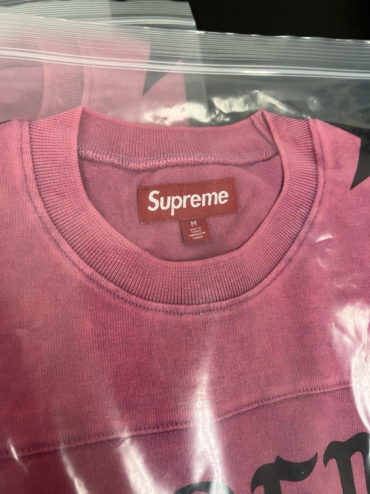 SS26 Supreme Playboy L/S Football Top Pink M