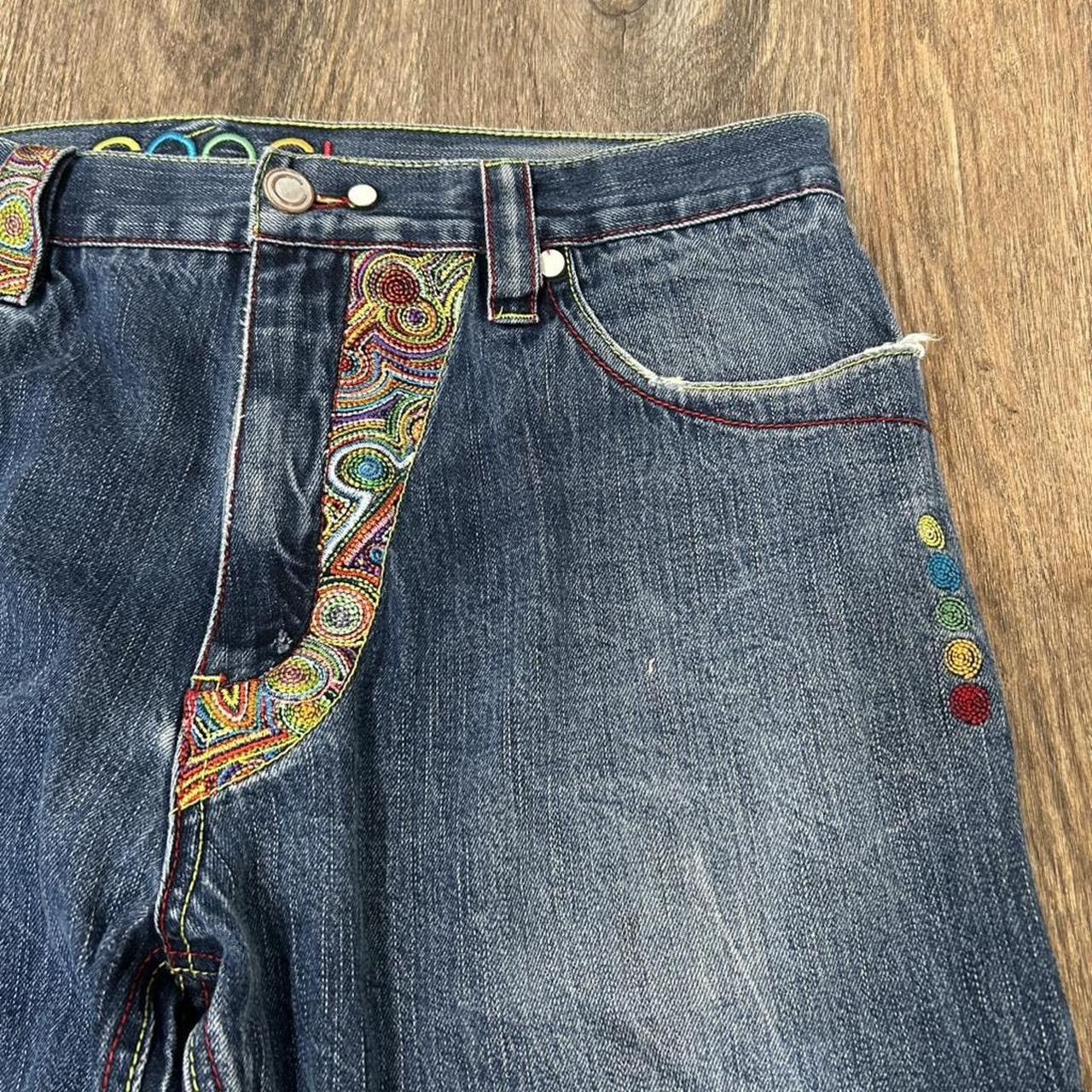 Coogi Y2K Coogi Embroidered Wide Leg Jeans Size 34 Size US 34 / EU 50 - 8 Thumbnail