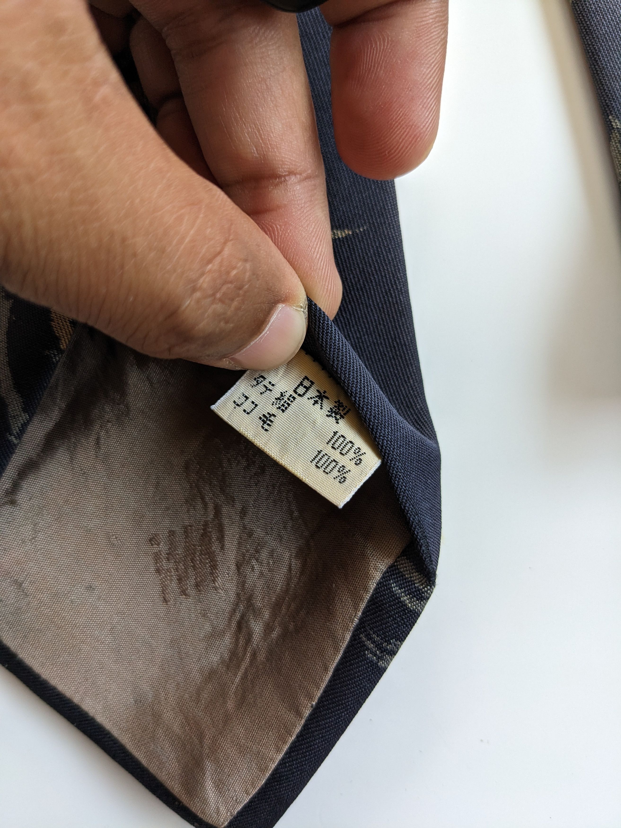Issey Miyake Vintage Issey Miyake by Miyake Design Studio tie Artwork Size ONE SIZE - 4 Thumbnail