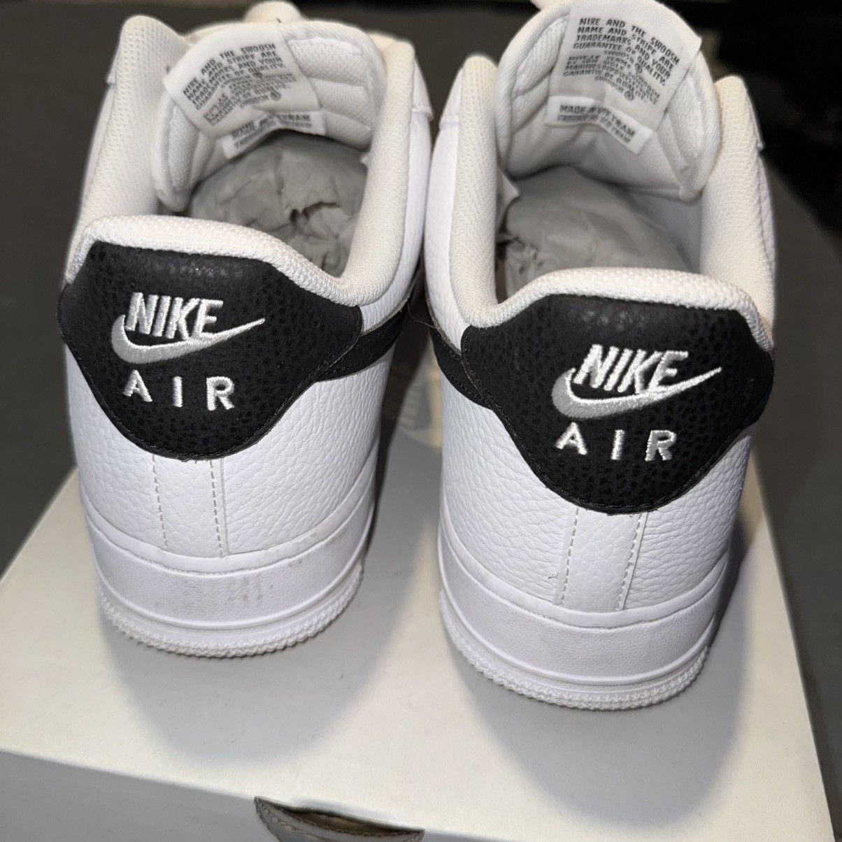 Nike Nike AIR FORCE 1 '07 White Black Size US 11 / EU 44 - 5 Thumbnail