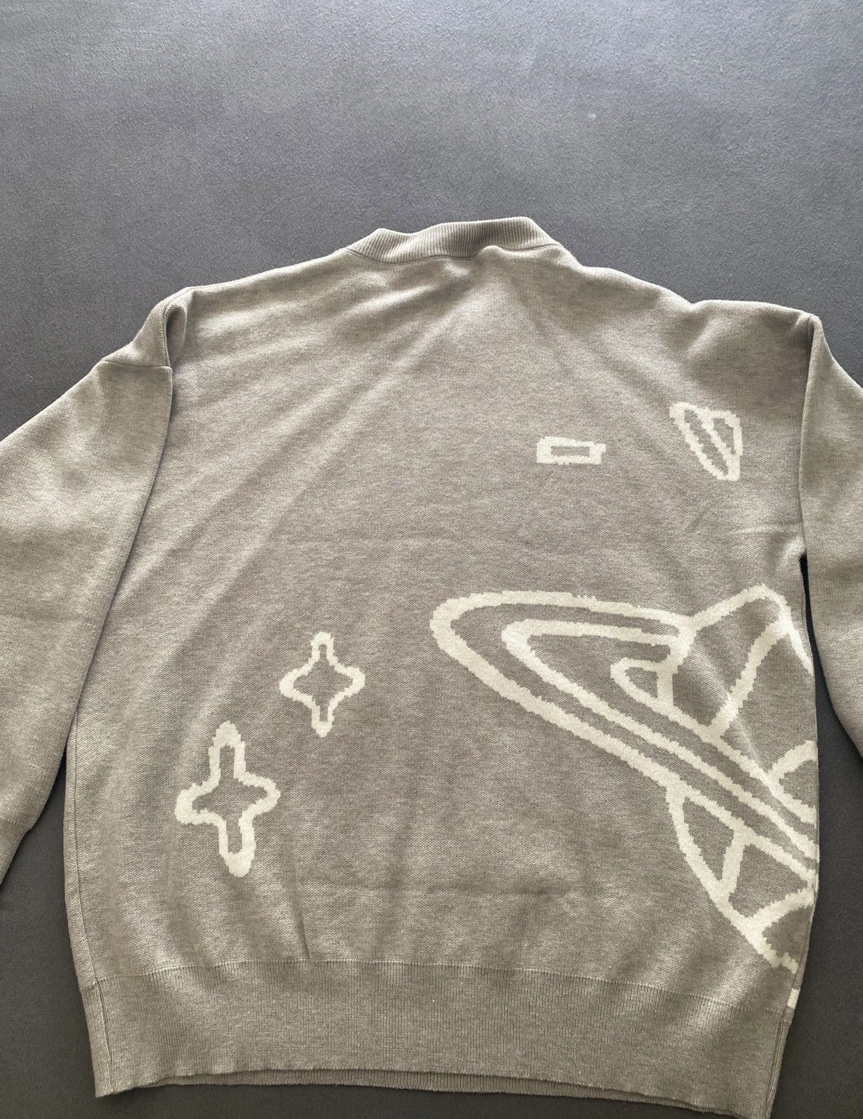 Vintage Gray Jersey Size US M / EU 48-50 / 2 - 2 Thumbnail