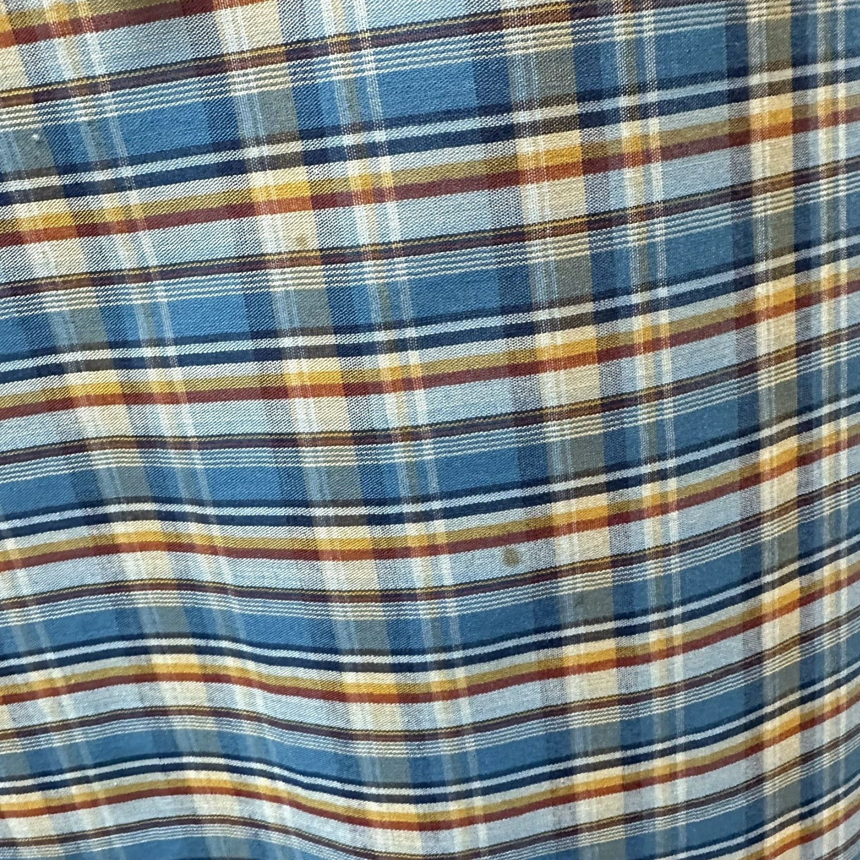 Vintage VINTAGE Mykee San Francisco Prairie Long Midi Dress Plaid Flutter Sleeve Modest Size S / US 4 / IT 40 - 4 Thumbnail