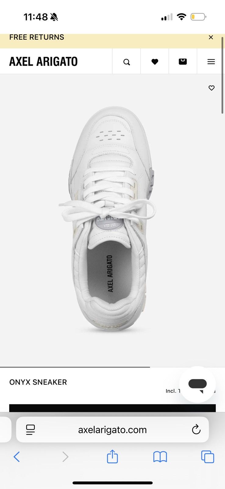Axel Arigato Axel Arigato white onyx sneakers Size US 8.5 / IT 38.5 - 5 Thumbnail