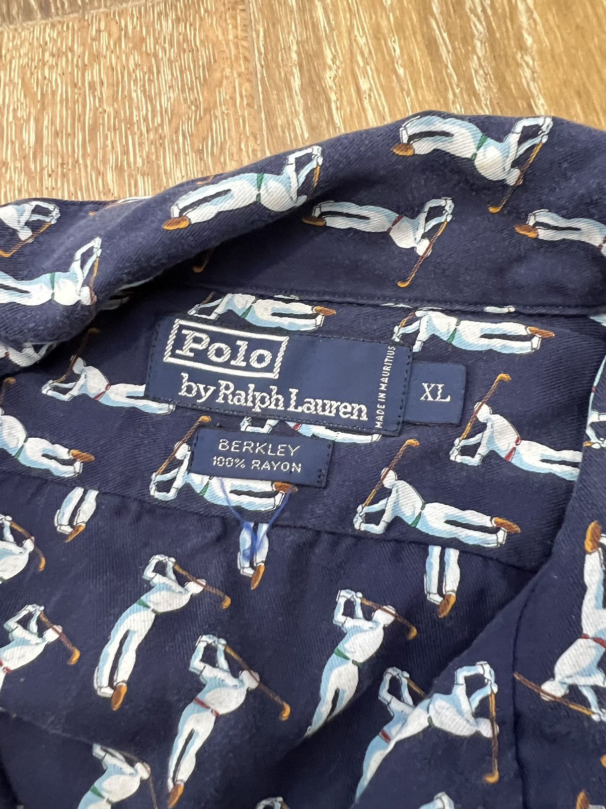 Polo Ralph Lauren Vintage polo ralph lauren golf all over print berkley shirt Size US XL / EU 56 / 4 - 3 Thumbnail