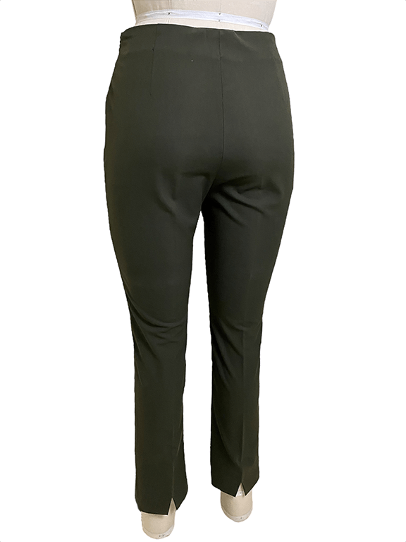 Piazza Sempione Stretch slim pant with no waistband 2 Size 30" / US 8 / IT 44 - 2 Thumbnail