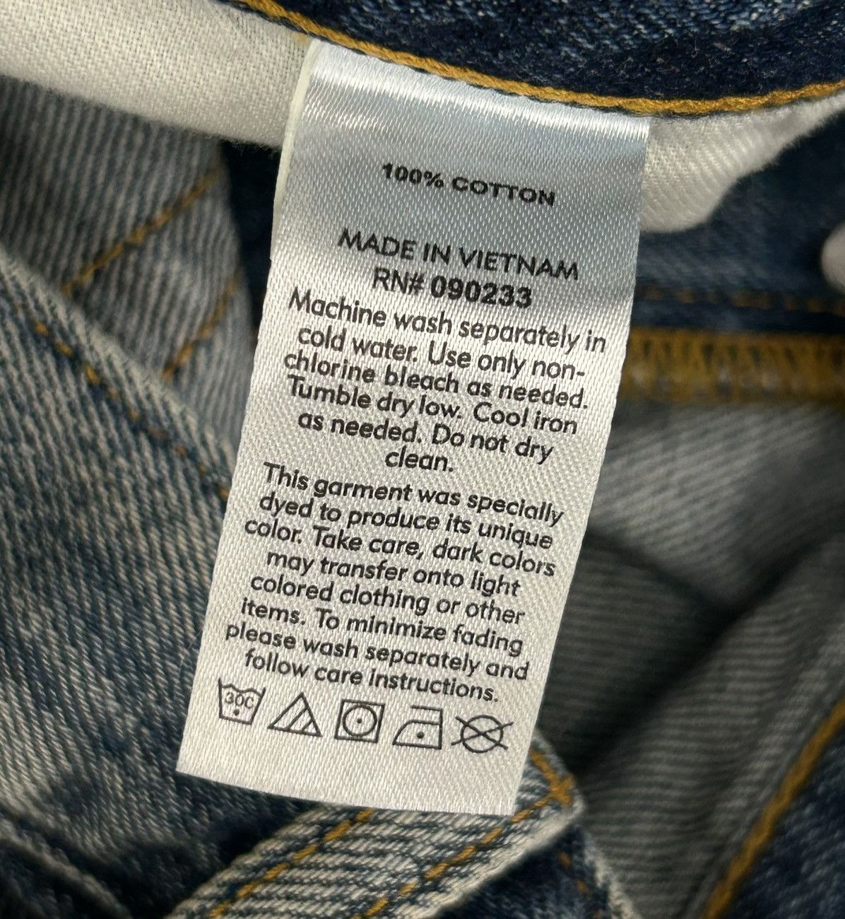 Essentials Fear of God Essentials “Dark Indigo” Jeans Size 34 NEW Size US 34 / EU 50 - 7 Thumbnail