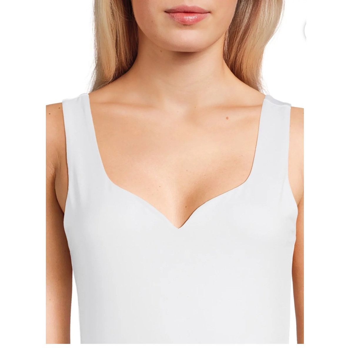 Madden NYC Juniors Sweetheart Neck thong sleeveless Bodysuit stretch Size M / US 6-8 / IT 42-44 - 3 Thumbnail
