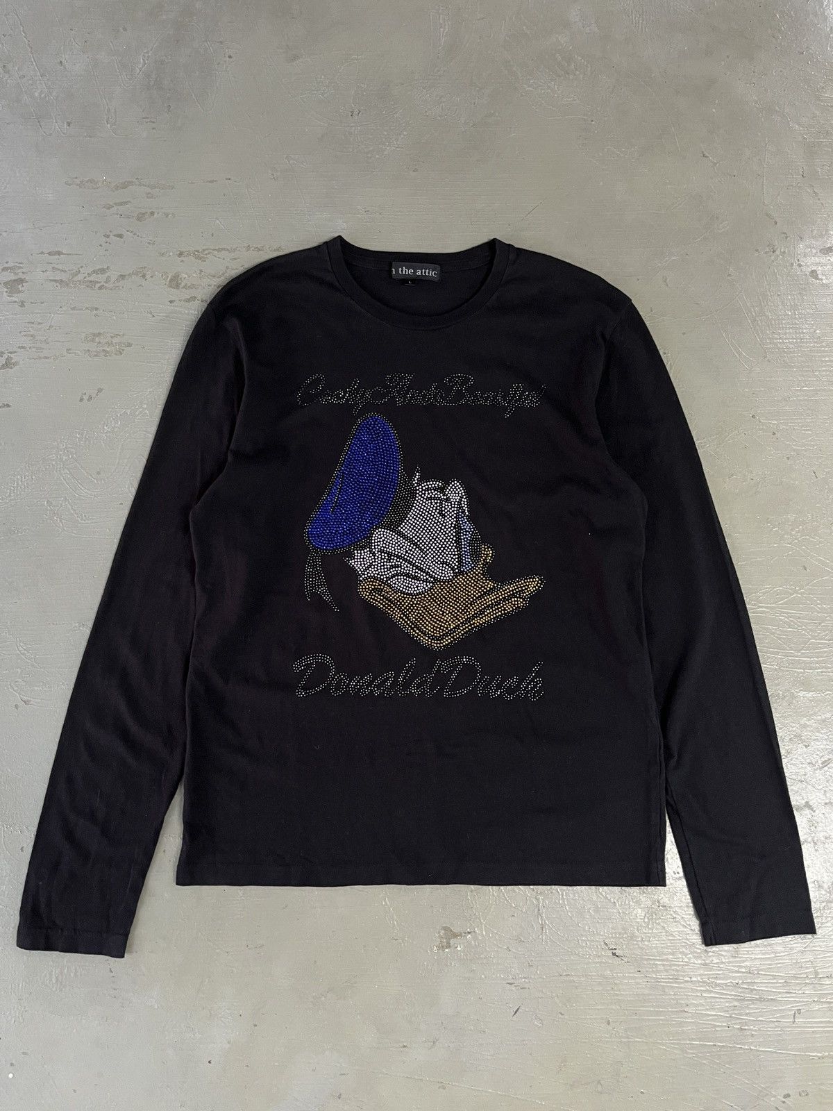 Number (N)ine Intheattic Number Nine Inspired Donald Duck Swarovski Style Size US S / EU 44-46 / 1 - 2 Thumbnail