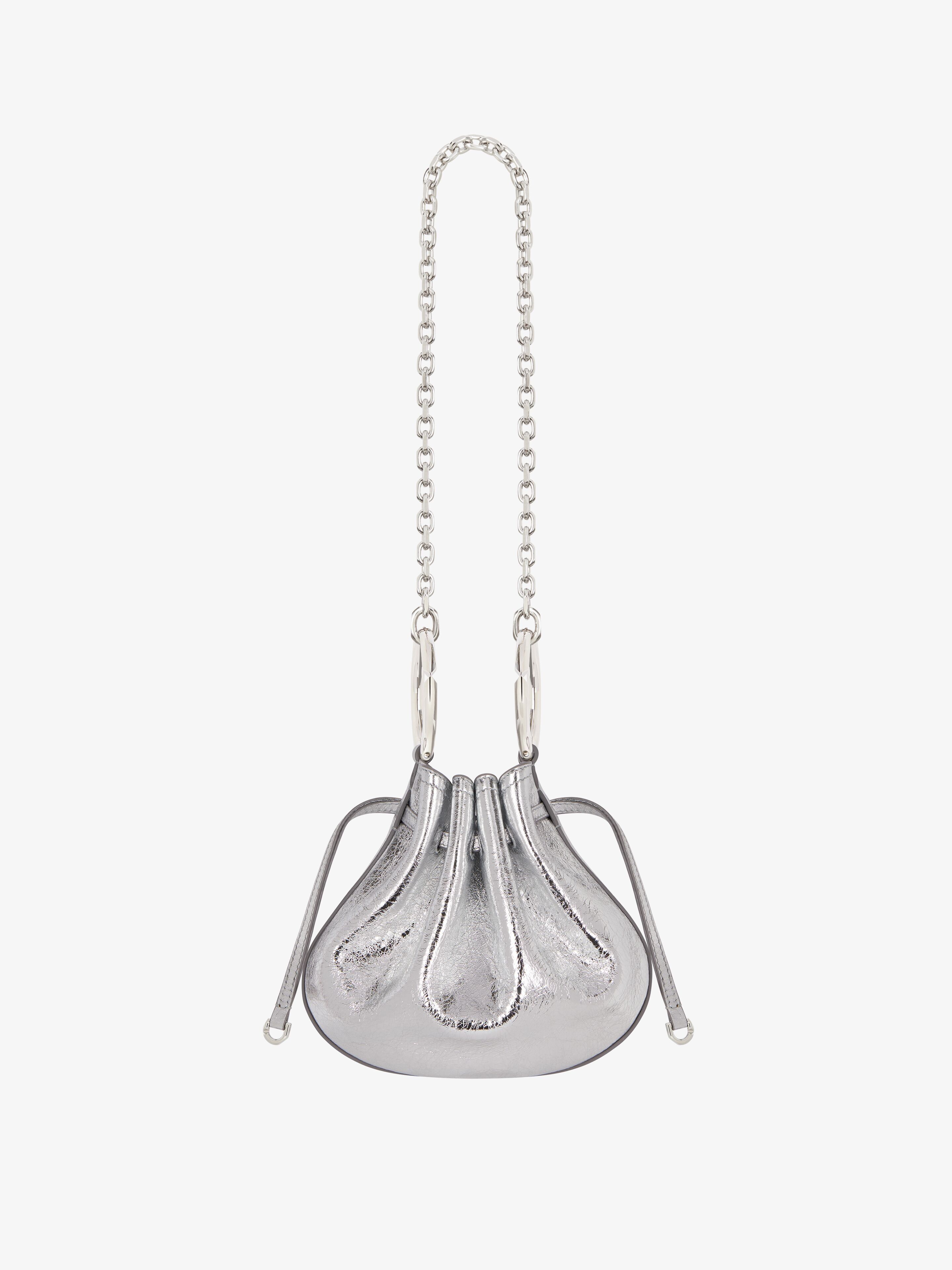 Givenchy o1srvl11e0925 Size: OS / Mini Pumpkin Bag in Silver Size ONE SIZE - 4 Thumbnail