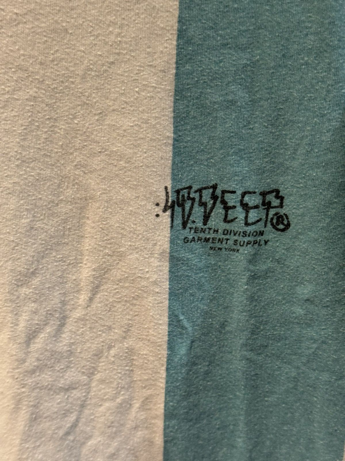 10 Deep White / Teal Blue Argentina 10 Deep Lightning Jersey TShirt Size US M / EU 48-50 / 2 - 2 Thumbnail