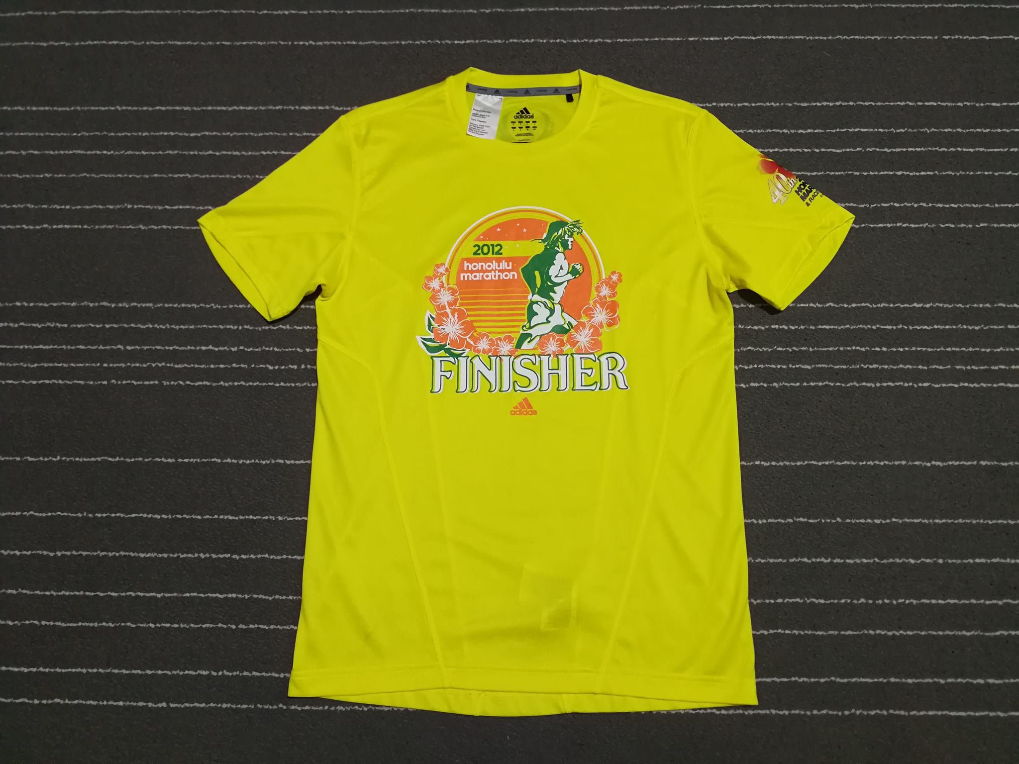 Adidas Adidas running 2012 honolulu Marathon S Size US S / EU 44-46 / 1 - 1 Thumbnail