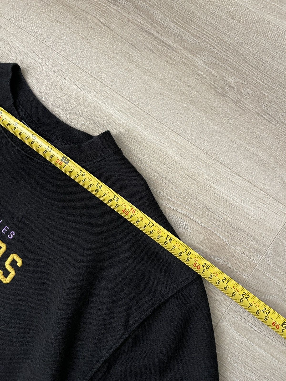 Mitchell & Ness Lakers sweatshirt black men’s big logo Mitchell&Ness USA Size US M / EU 48-50 / 2 - 7 Thumbnail