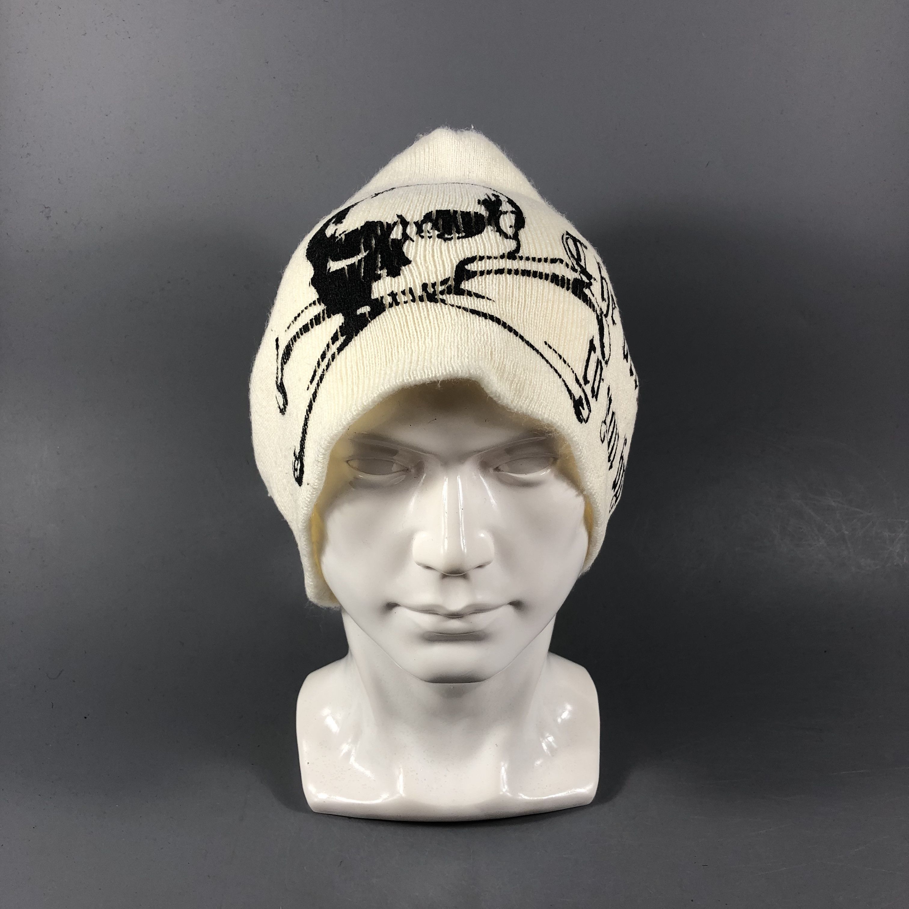 Seditionaries Skull Slouchy Beanie Snowcap Snow Hat B921 Size ONE SIZE - 1 Thumbnail