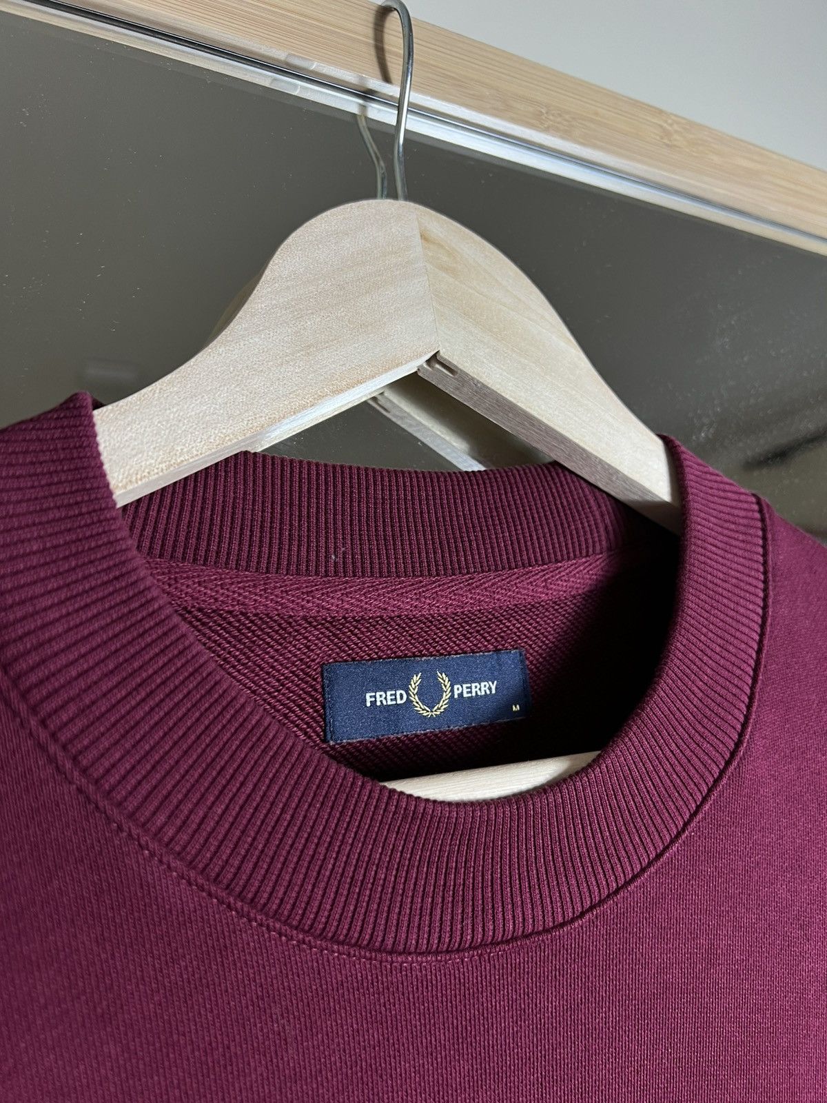 Fred Perry Fred Perry M Red Big Logo Men’s Vintage Y2K Size US M / EU 48-50 / 2 - 6 Thumbnail