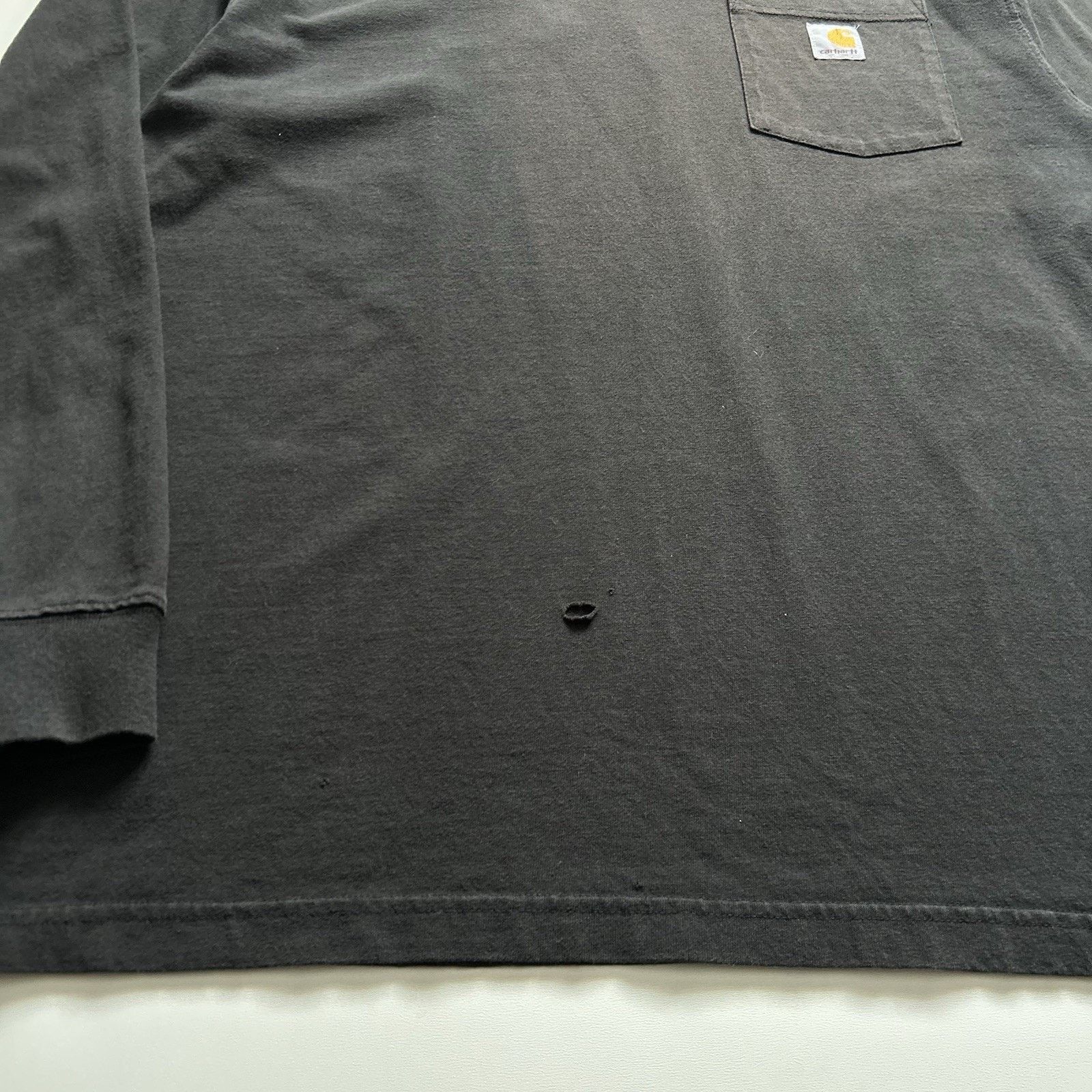 Carhartt Vintage Y2K Carhartt Pocket T Shirt Long Sleeve Large Black Size US L / EU 52-54 / 3 - 4 Thumbnail