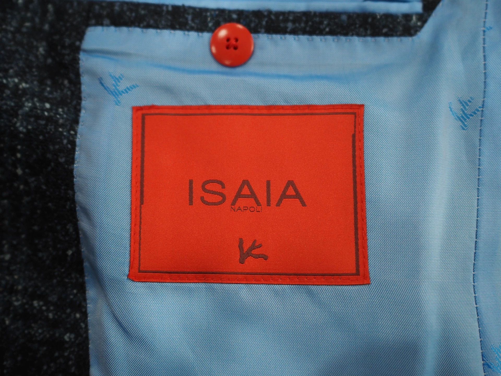 Other 2013 #ISAIA Dark Blue Plaid Wool and Silk Blend Suit Size 44R - 3 Thumbnail