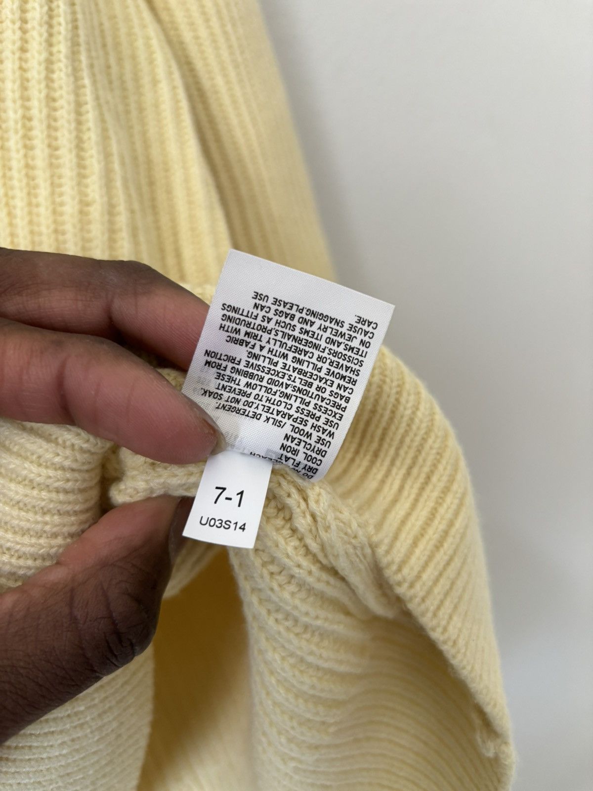 JW Anderson × Uniqlo UNIQLO X JW Anderson Ribbed Crewneck Sweater Size US L / EU 52-54 / 3 - 7 Thumbnail