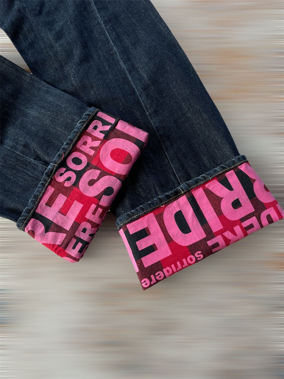 Japanese Brand SORRIDERE DOUBLE WAIST LOOK LIKE HYSTERIC Size US 33 - 6 Thumbnail