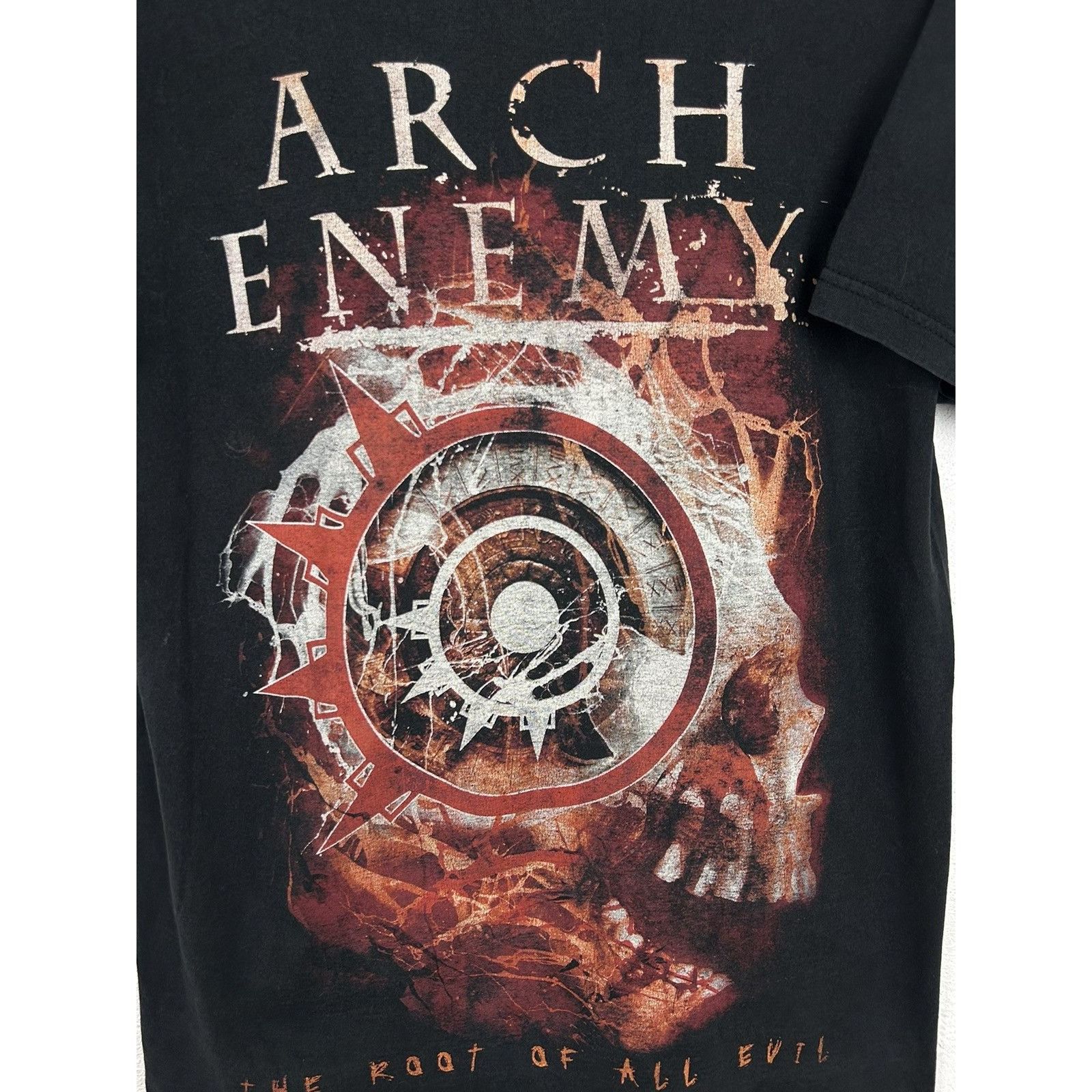Band Tees 00s Vintage Arch Enemy The Root Of All Evil Album T-Shirt Size US M / EU 48-50 / 2 - 2 Thumbnail