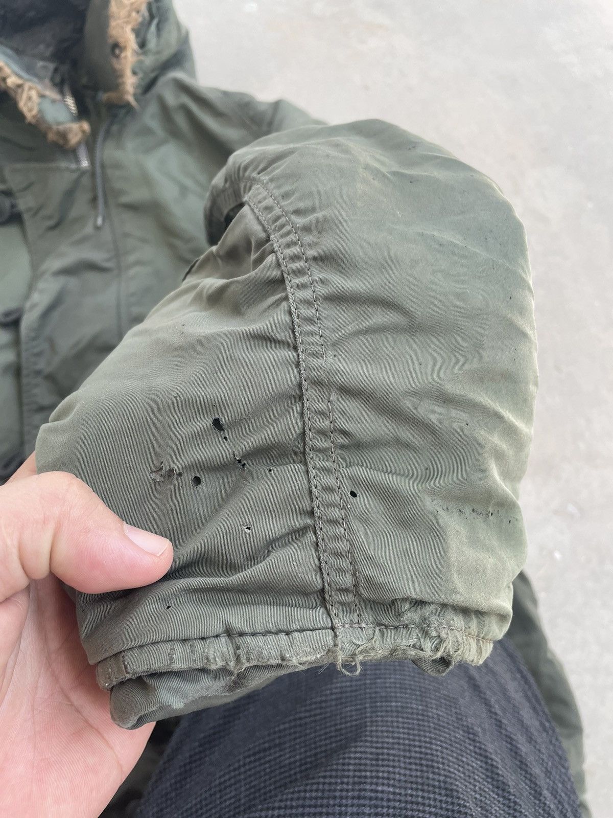 Alpha Industries ALPHA INDUSTRIES N-3B FLIGHT JACKET WELL WORN Size US M / EU 48-50 / 2 - 9 Thumbnail