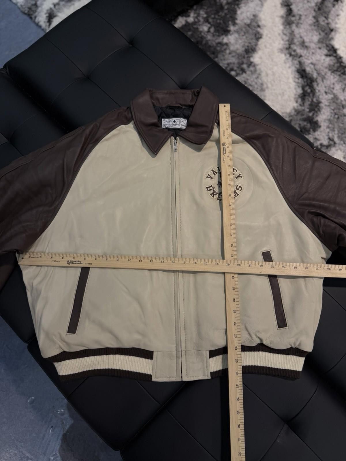 Other ValeLives Valley Leather Jacket Brown Rare Authentic XXL Size US XXL / EU 58 / 5 - 8 Thumbnail
