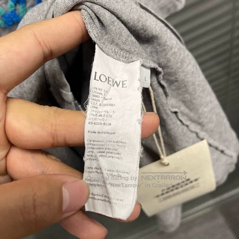 Loewe Loewe Logo Short Sleeve Size M / US 6-8 / IT 42-44 - 5 Thumbnail