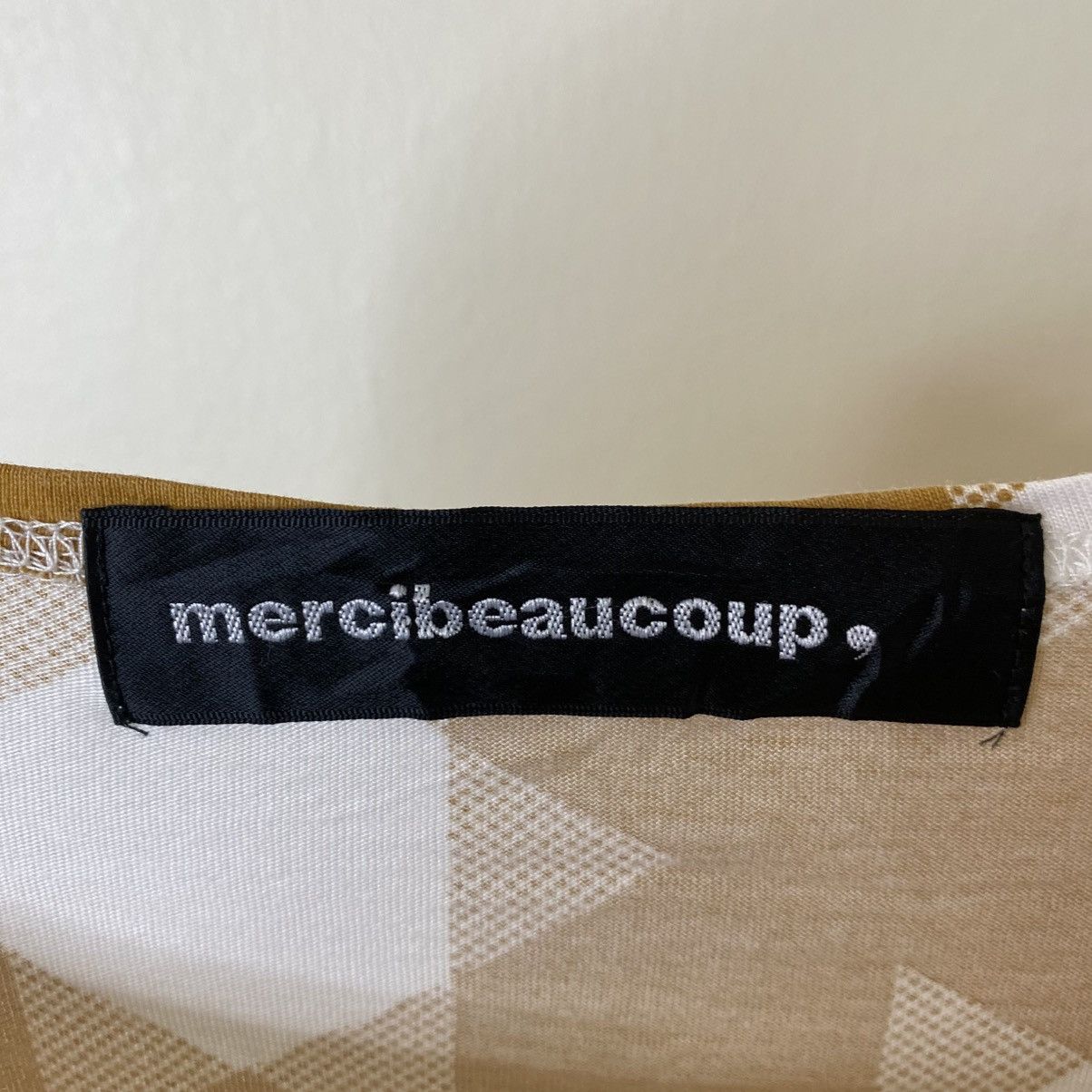 mercibeaucoup By Issey Miyake Geometric Pattern Avant Garde T Shirt Size XXL / US 16-18 / IT 52-54 - 3 Thumbnail