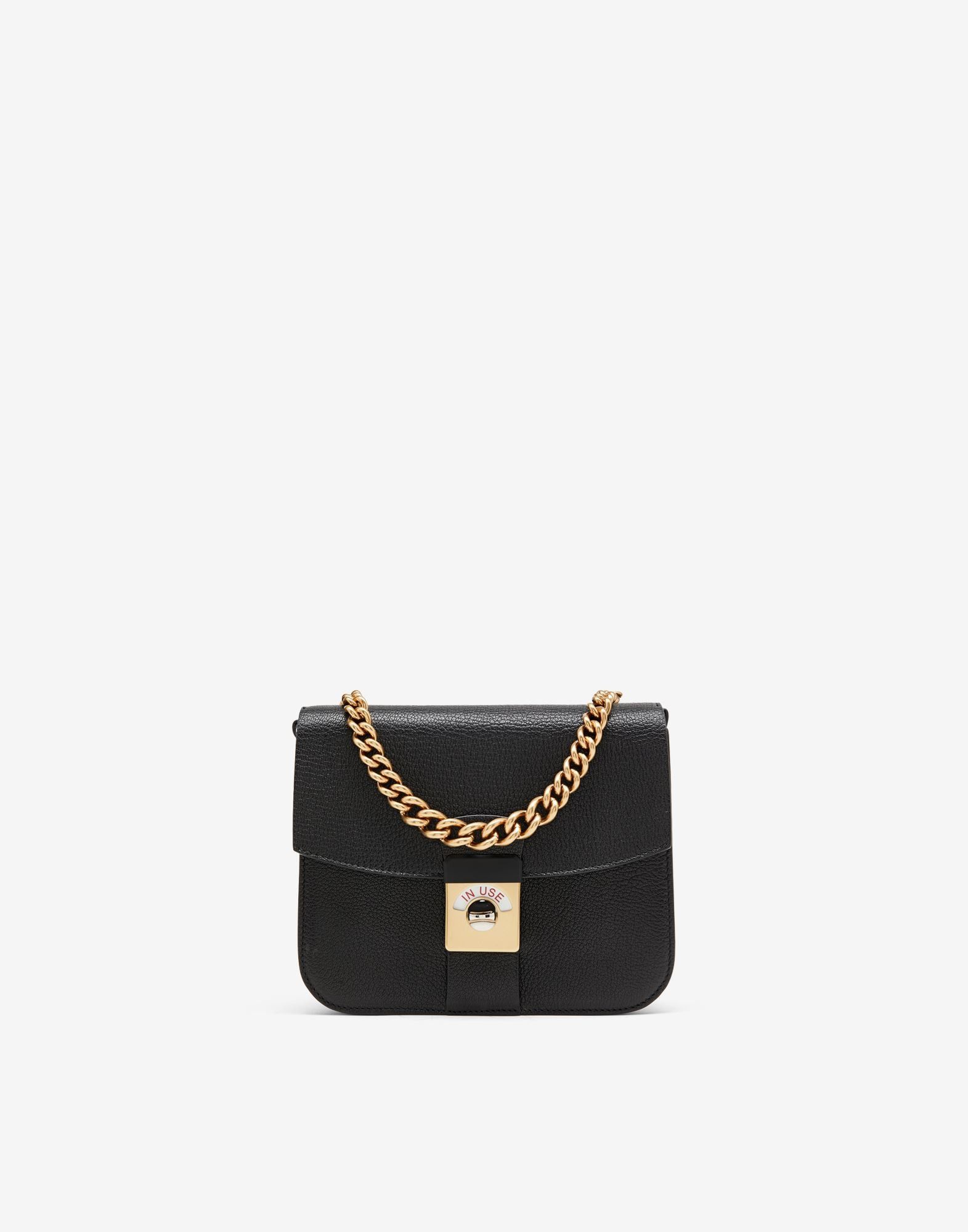Maison Margiela oc11z0325 Size: OS / New Lock Small Double Flap Bag in Black Size ONE SIZE - 1 Thumbnail