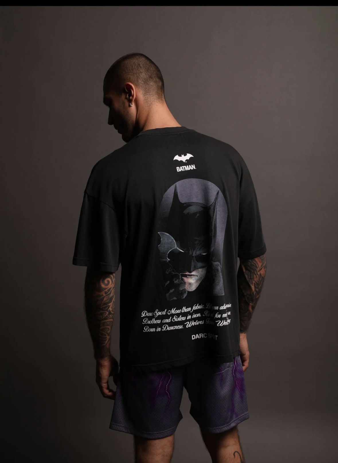 Darc Sport DARC SPORT X BATMAN X BANE “DARC SHADOWS” SHIRT Size US L / EU 52-54 / 3 - 4 Thumbnail